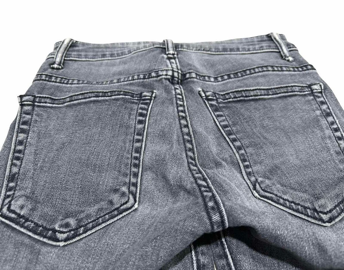 Helmut Lang 🔥Y2K Helmut Lang Denim Ankle Skinny Grey Size 25" / US 0 / IT 36 - 9 Thumbnail