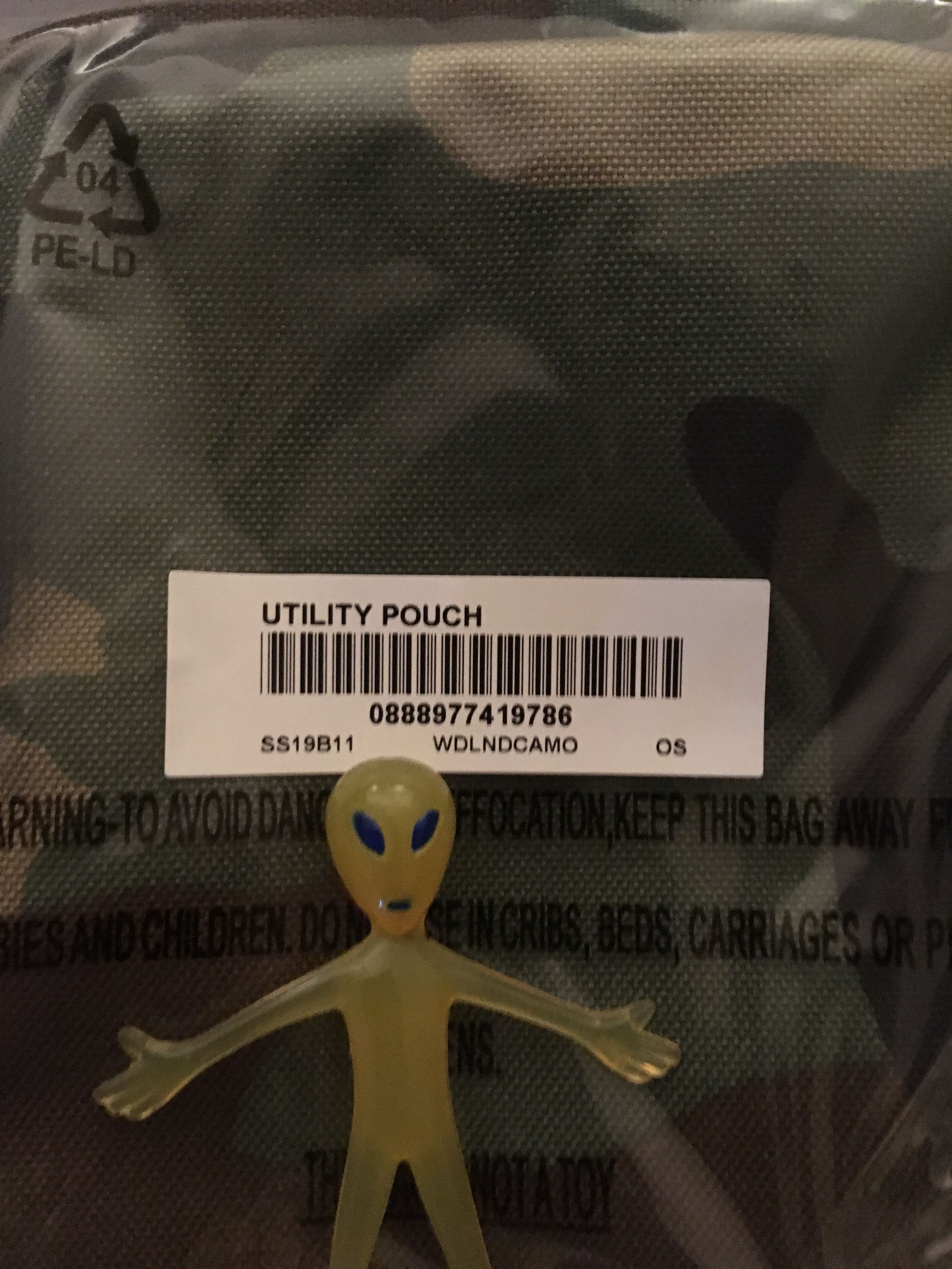 Supreme SUPREME Utility Pouch Woodland Camo SS19 Size ONE SIZE - 5 Thumbnail