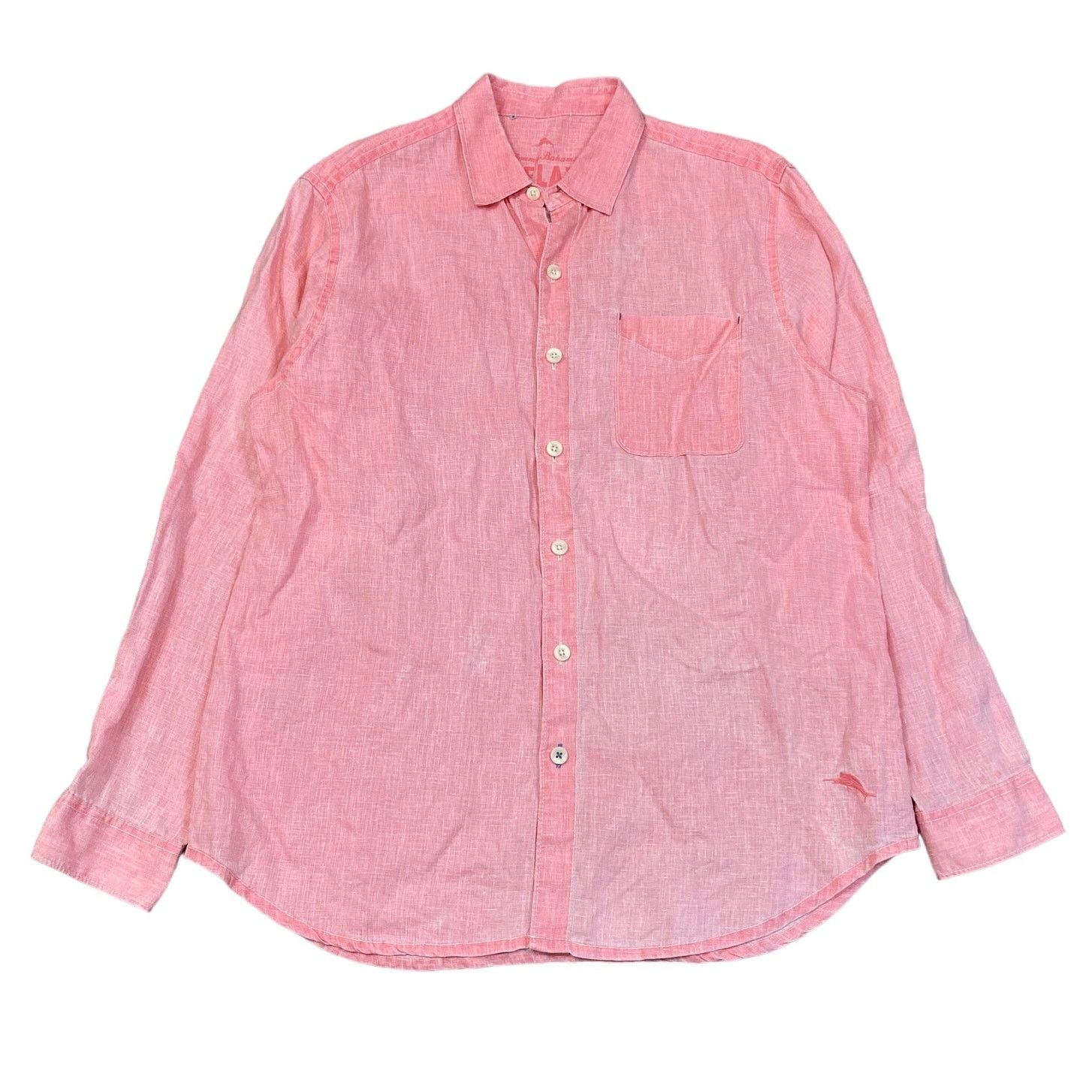 Tommy Bahama Tommy Bahama Relax Linen Button Up Shirt Men's Medium Preppy Size US M / EU 48-50 / 2 - 1 Thumbnail