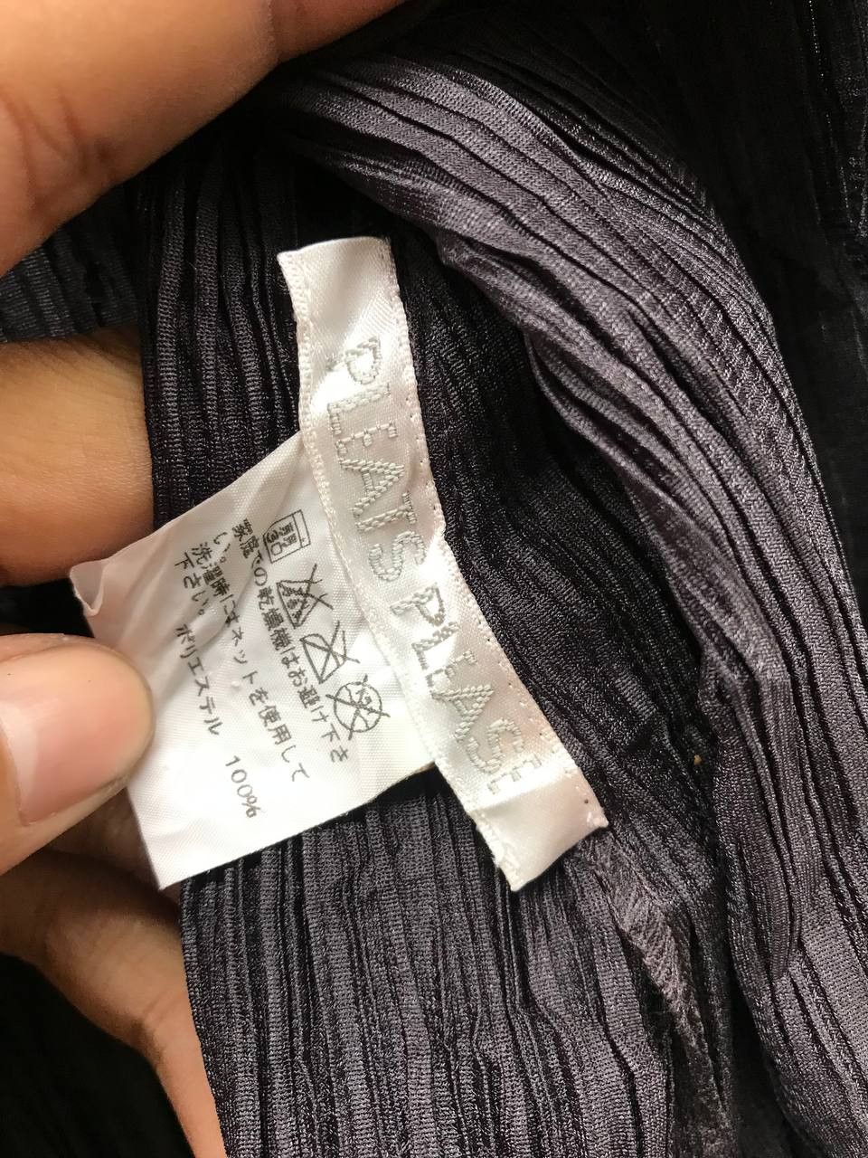 Pleats Please Issey Miyake Pleats Please Long Black Cardigan issey miyake Size M / US 6-8 / IT 42-44 - 7 Thumbnail