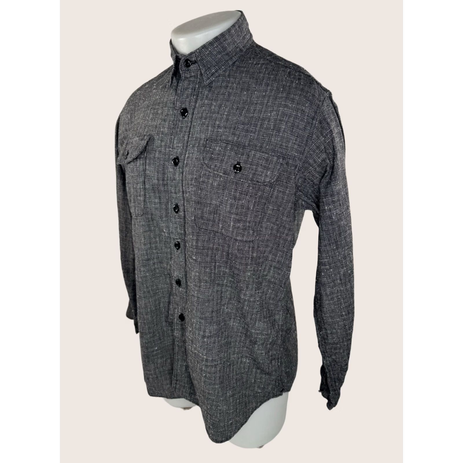 Orslow orSlow Japan LINEN BLEND Mens Size 1 / M Shirt Size US XS / EU 42 / 0 - 1 Thumbnail