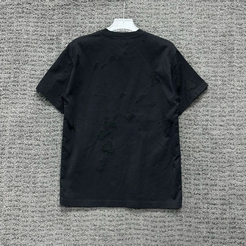 Givenchy Givenchy Ripped Torn Slogan Logo Short Sleeve Size US XS / EU 42 / 0 - 2 Thumbnail