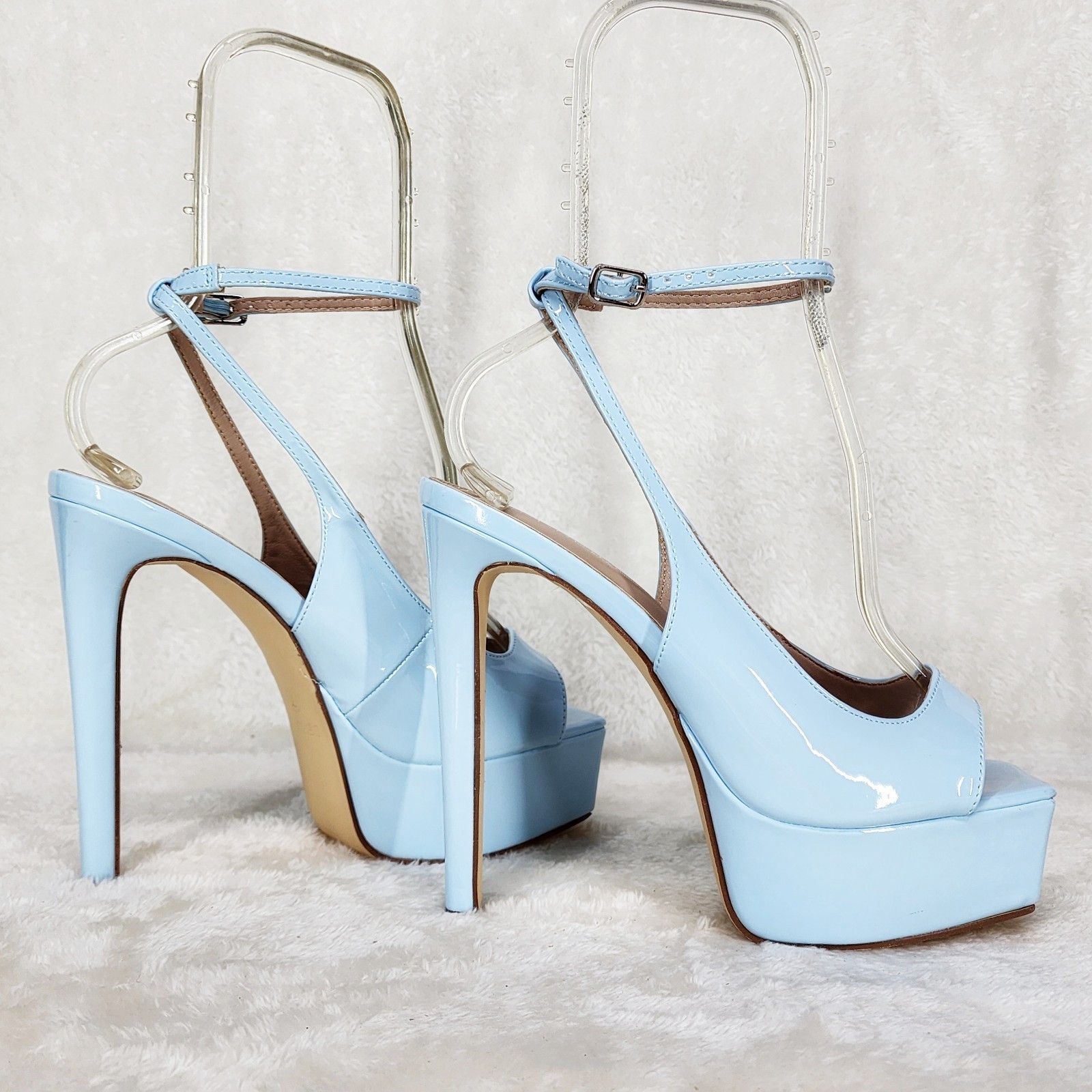 Other Evie Ankle Strap Slingback High Heels Platform Shoes Pumps B Size US 8 / IT 38 - 3 Thumbnail