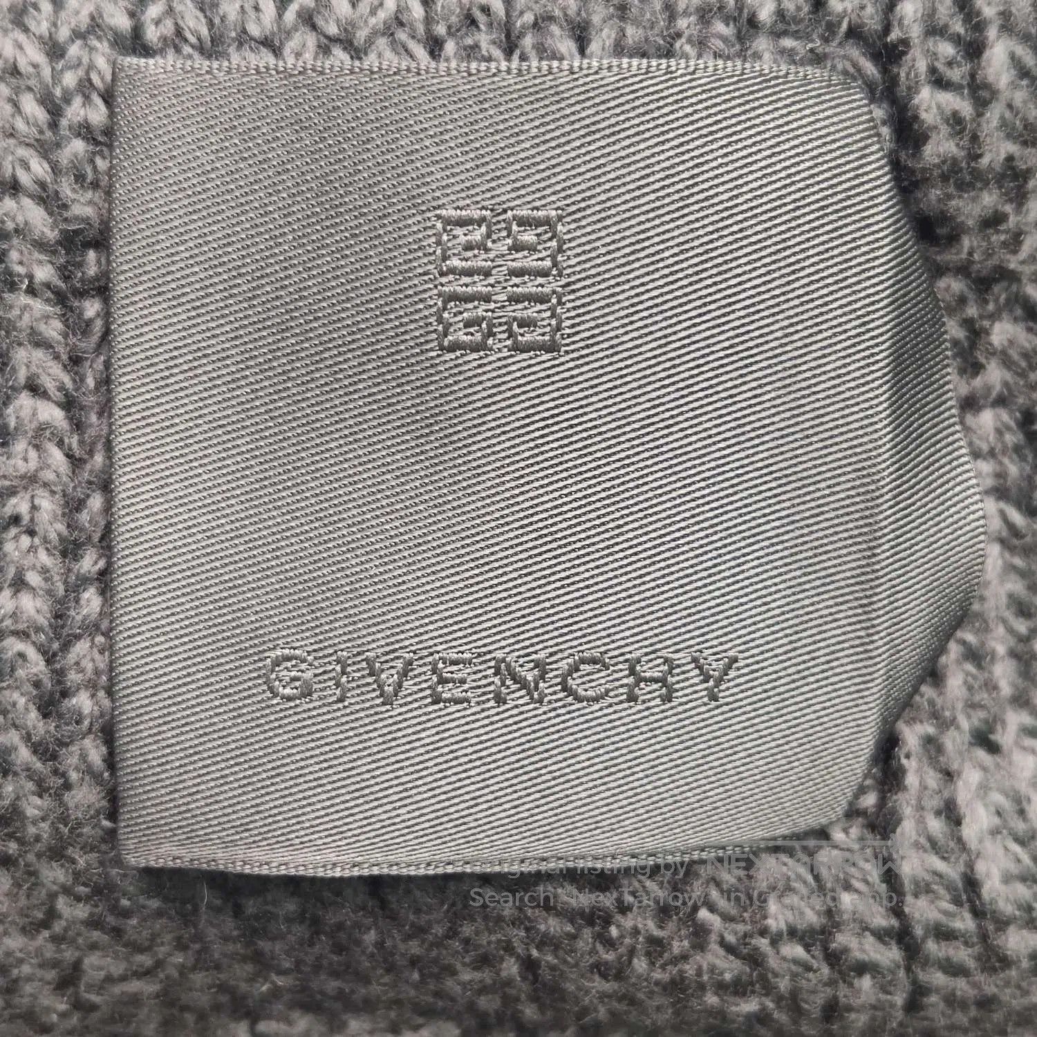 Givenchy Givenchy Black Cable Knit Crew Neck Sweater XXL. Size US XXL / EU 58 / 5 - 2 Thumbnail