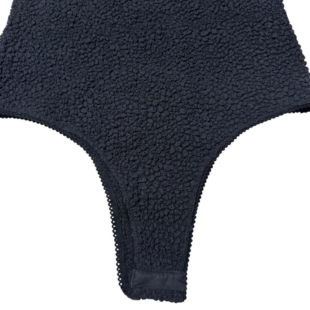 Free People NWT New Free People Seaside Black Bodysuit Size S Size S / US 4 / IT 40 - 4 Thumbnail