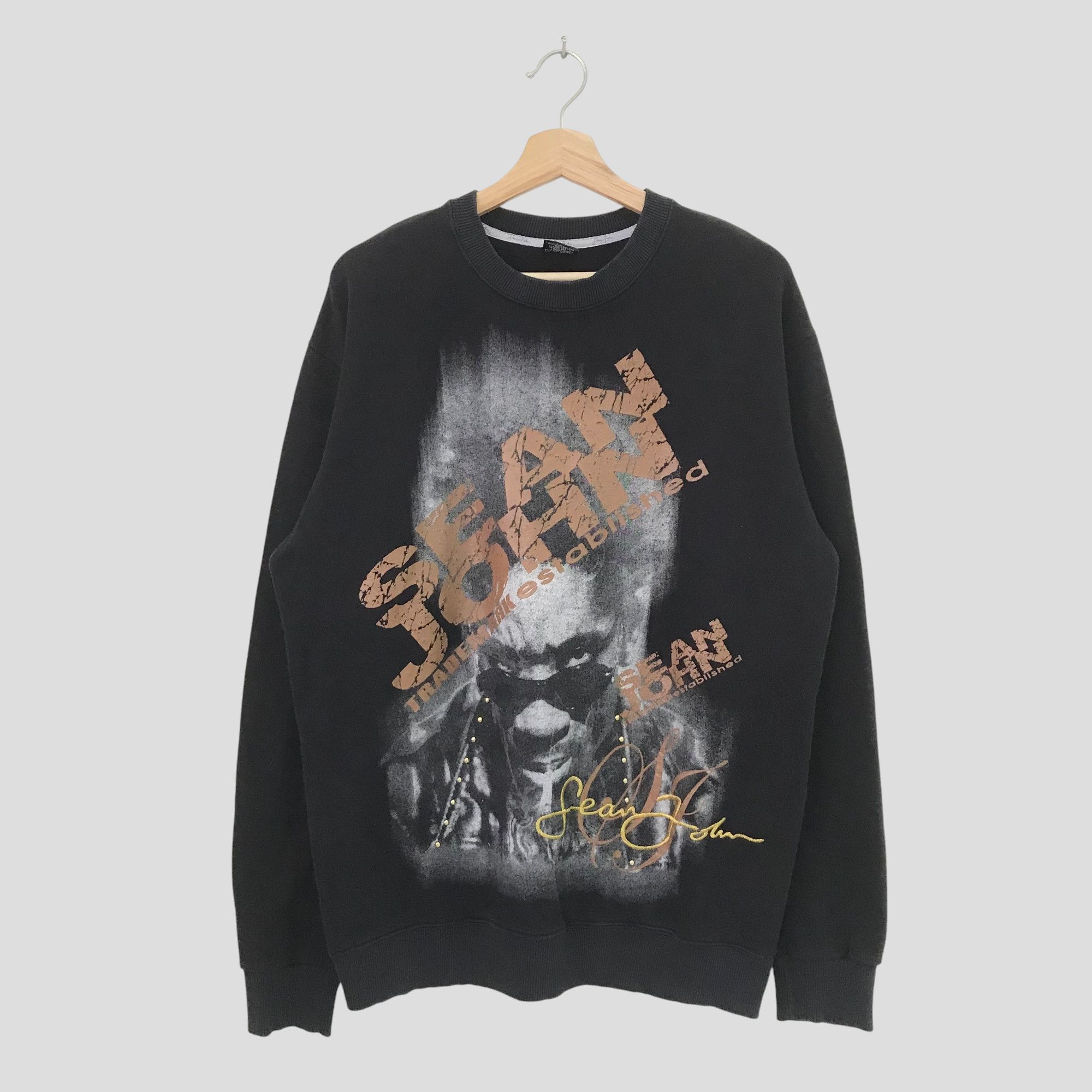 Sean John Vintage Sean John Hip Hop Graphic Rapper Sweatshirt Size US L / EU 52-54 / 3 - 1 Thumbnail