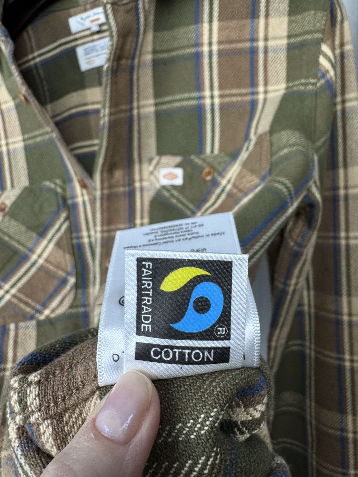 Flannel Nudie Jeans Sven Sturdy Plaid Flannel multicolor LS shirt Size US XS / EU 42 / 0 - 12 Thumbnail