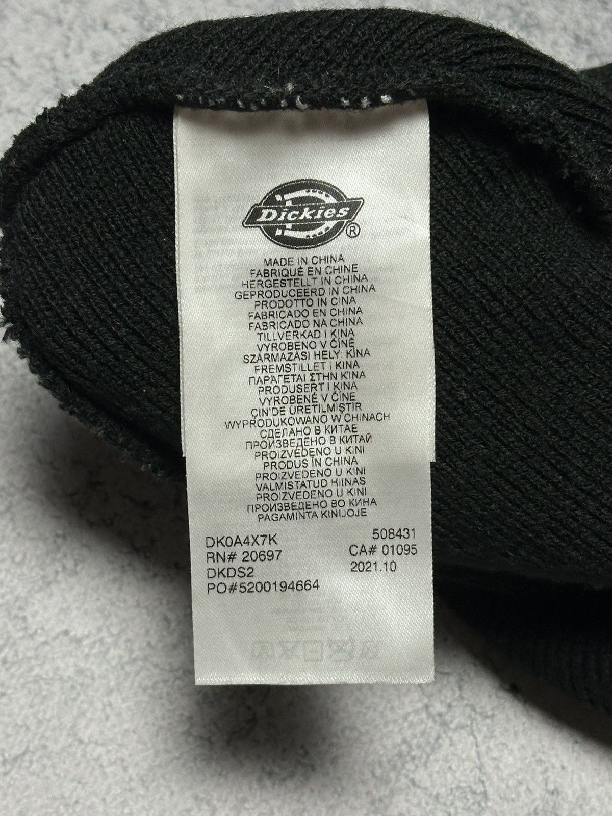 Dickies Vintage Dickeis Skate Beanie Hat Size ONE SIZE - 7 Thumbnail