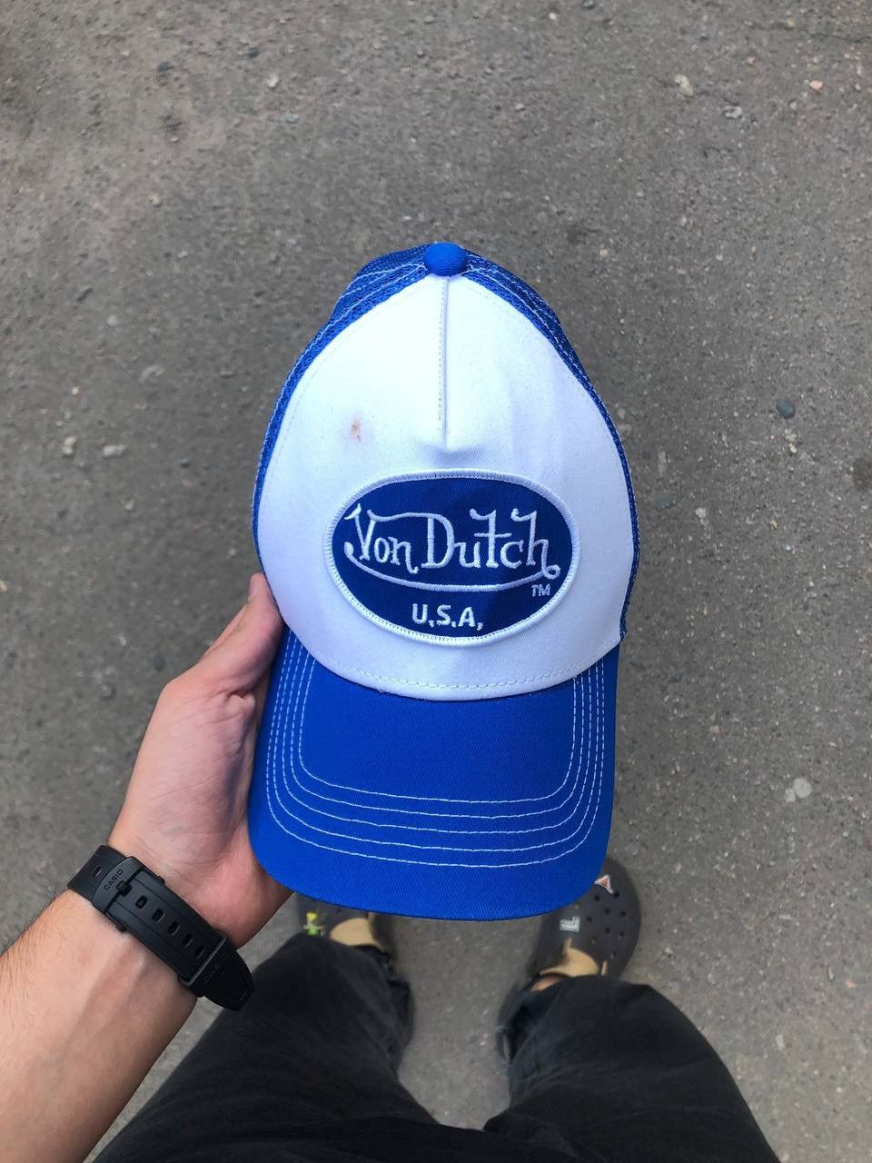 Von Dutch VERY RARE VON DUTHC USA TRUCKER CASUAL CAP RETRO Y2K 90s SK8 Size ONE SIZE - 1 Thumbnail