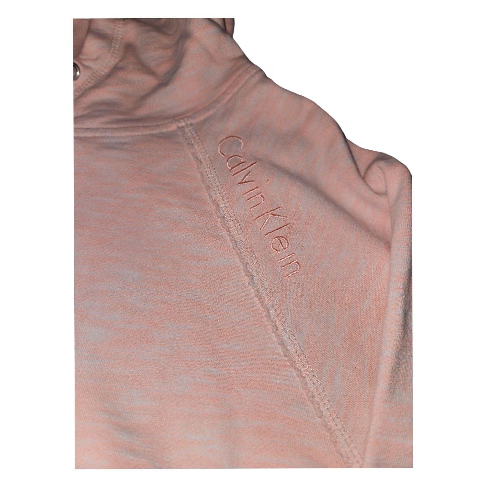 Calvin Klein Calvin Klein Hoodie Women's Pink Pullover Drawstring Casual Preppy Medium Size M / US 6-8 / IT 42-44 - 4 Thumbnail