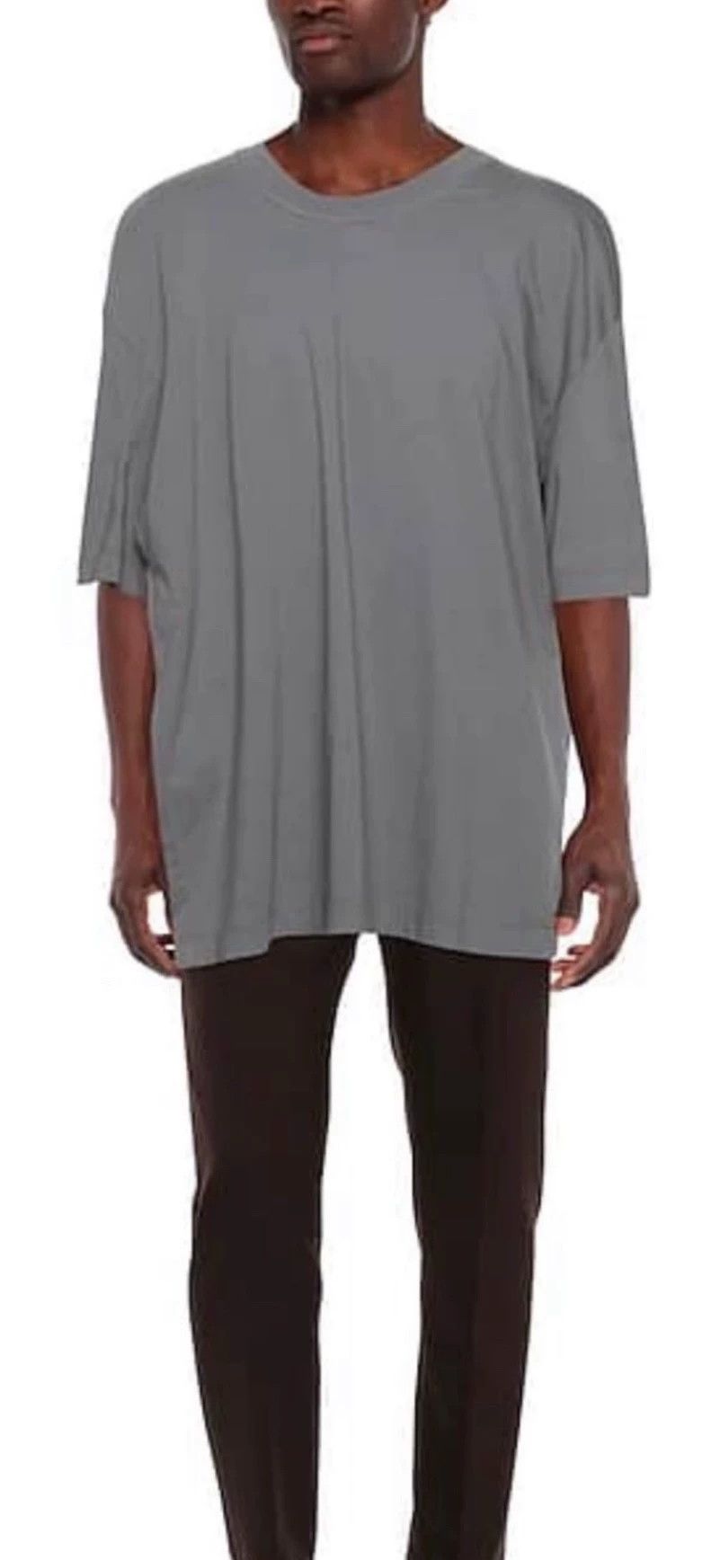 Maison Margiela Maison Margiela Double Sleeve Unisex Gray T-shirt S Size US M / EU 48-50 / 2 - 5 Thumbnail