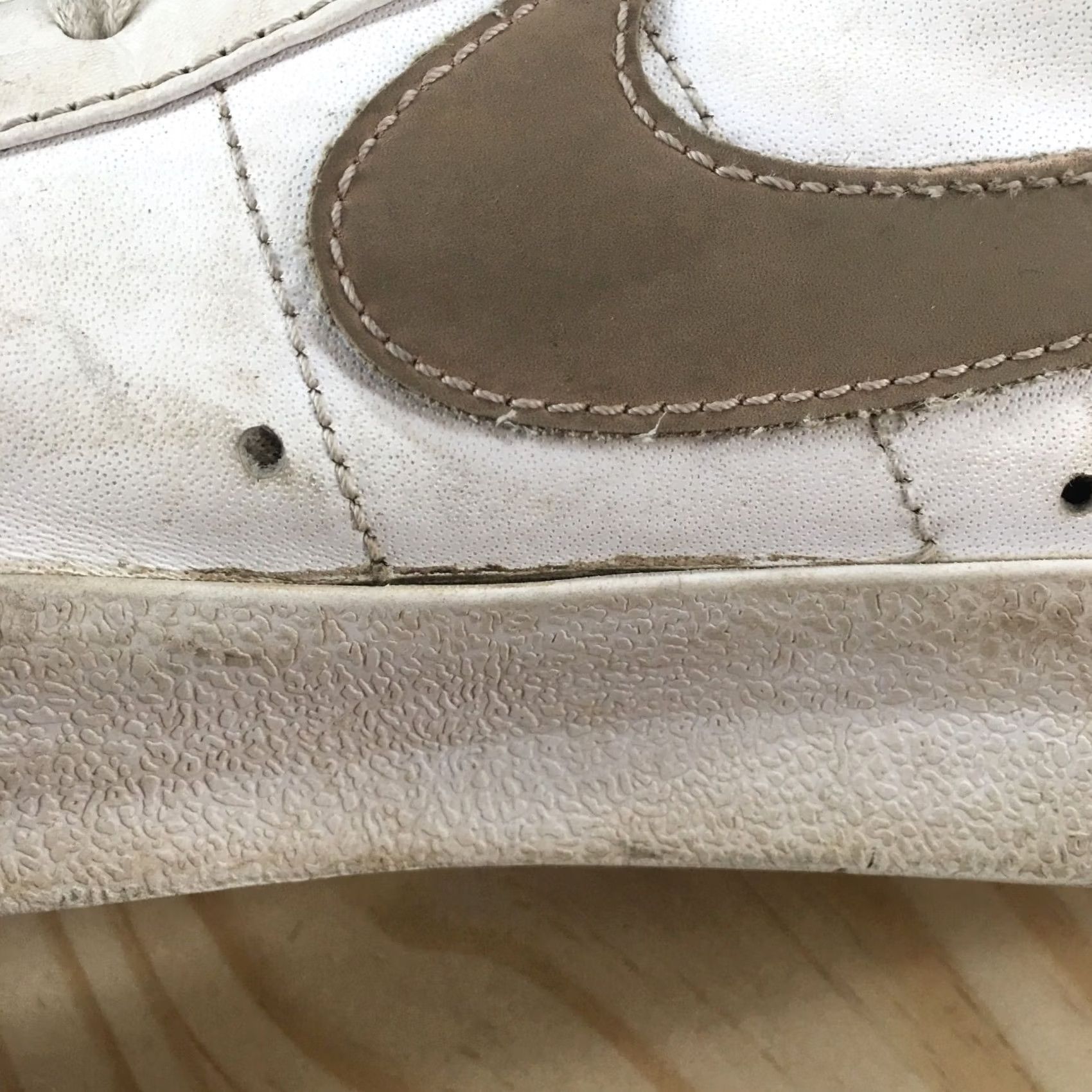 Nike Nike Blazer Mid 77 Vintage Sneakers Women White Lace Up Size 6.5 Shoes Size M / US 6-8 / IT 42-44 - 6 Thumbnail