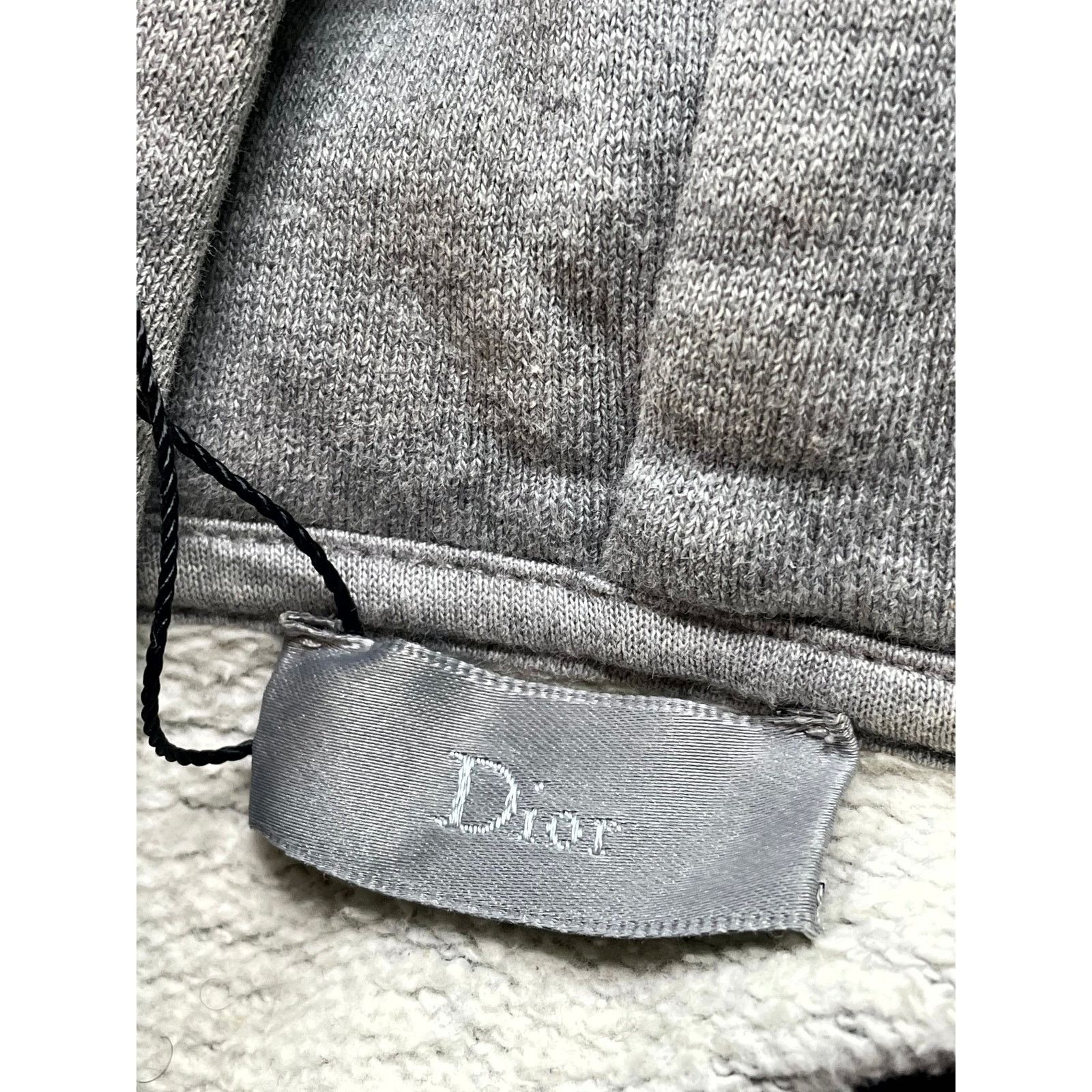 Dior Dior Stripe CD Logo Grey, Red & Black Hoodie Size US M / EU 48-50 / 2 - 2 Thumbnail