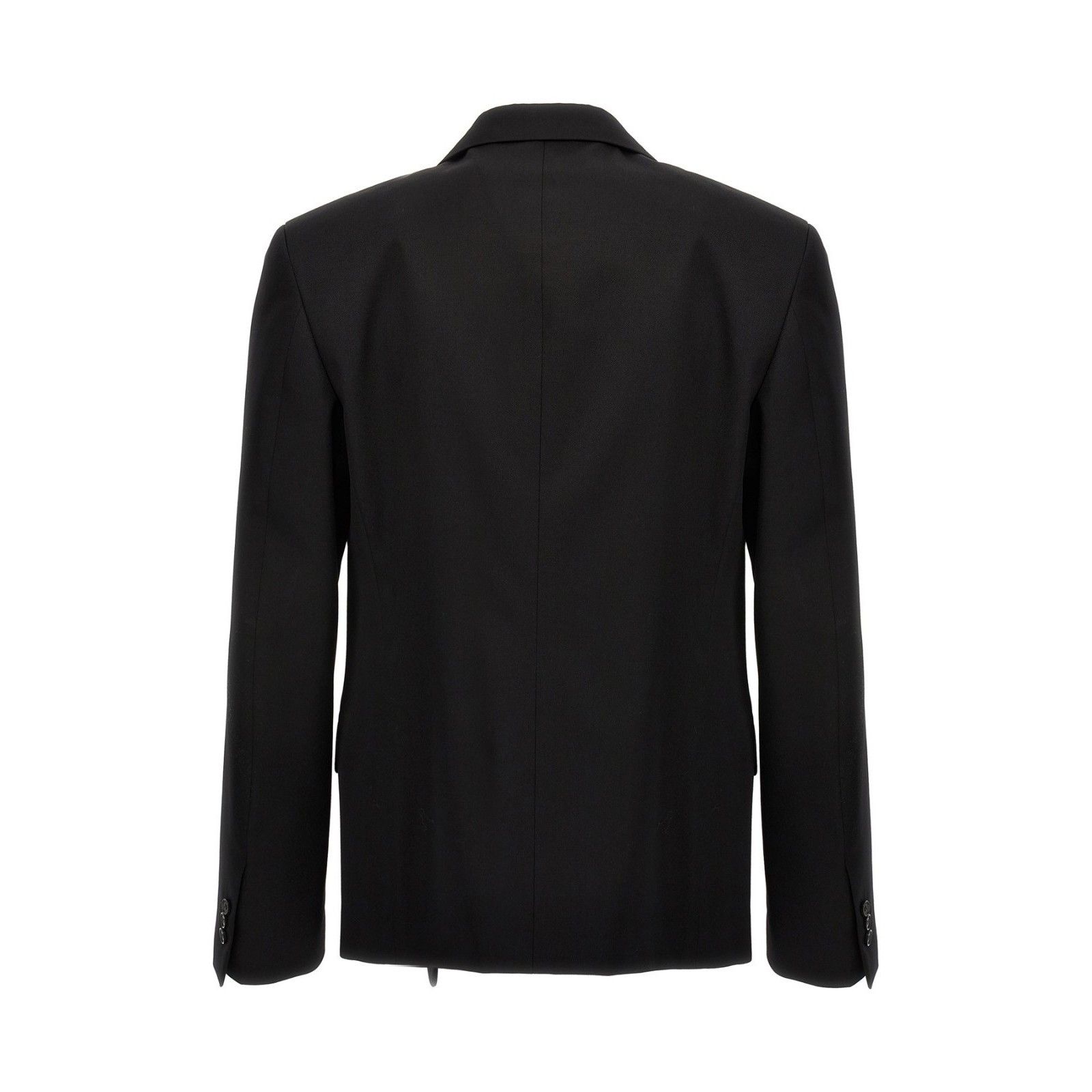 Off-White OFF-WHITE Embroidery Black Wool Blazer New & Authentic (Men' Size US XL / EU 56 / 4 - 2 Thumbnail