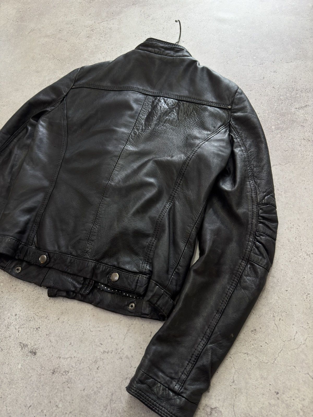 Rick Owens Vintage Multi-Zip Asymmetric Real Soft Leather Jacket Size US S / EU 44-46 / 1 - 5 Thumbnail