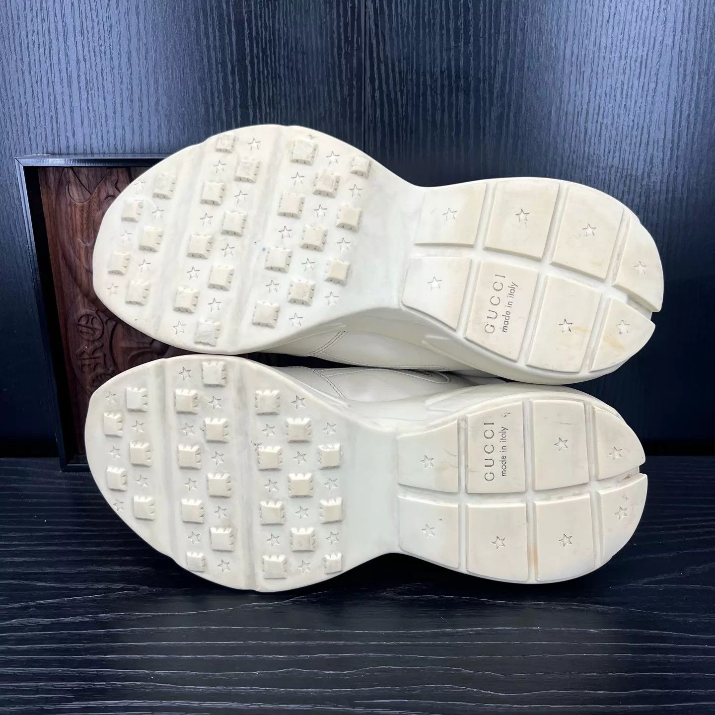 Gucci Gucci Rhyton Belt Dad Sneakers US8.5 / EU42.5 Near Mint Size US 9.5 / EU 42-43 - 4 Thumbnail