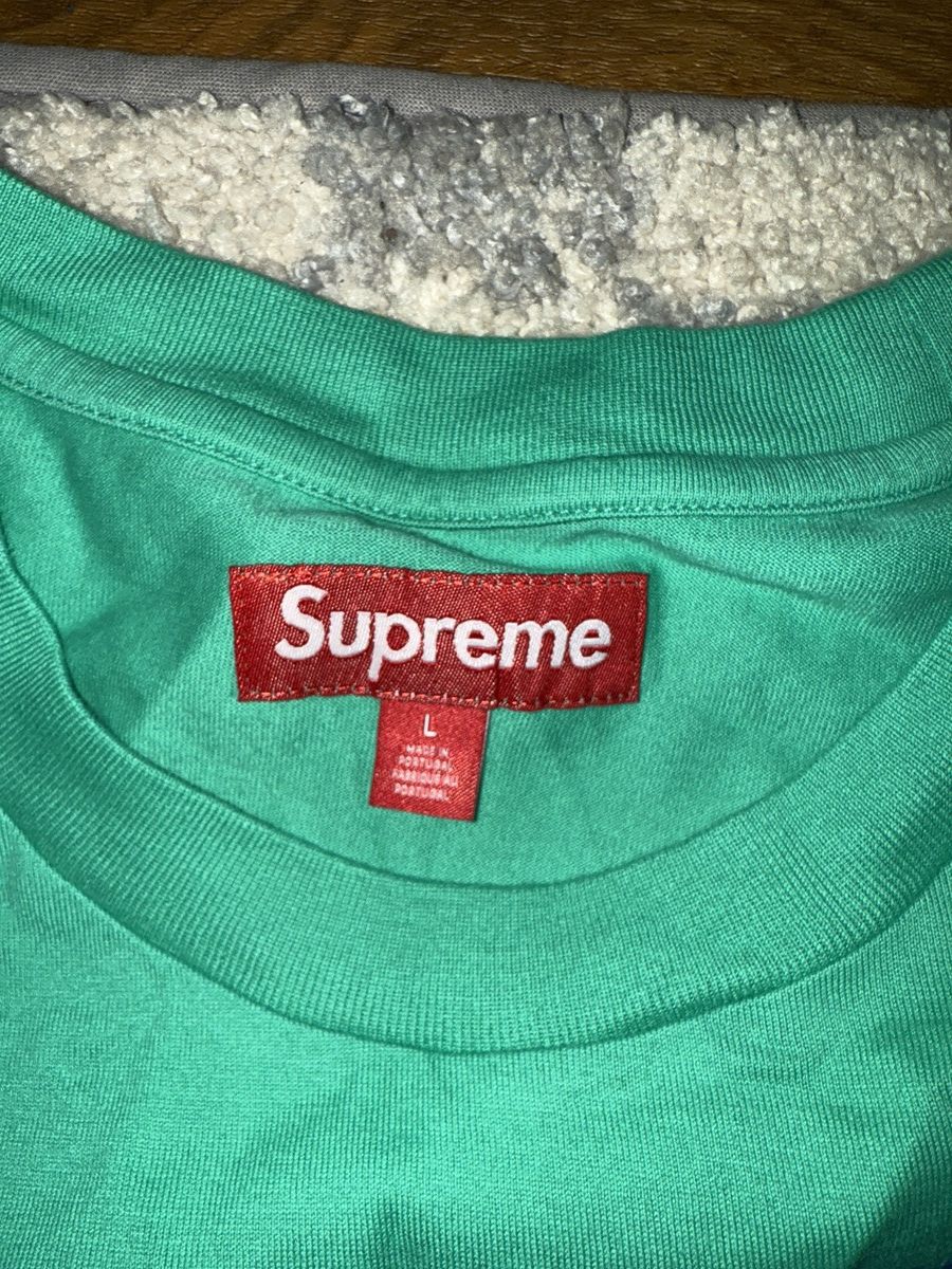 Supreme Supreme Intarsia stripe green Size US L / EU 52-54 / 3 - 4 Thumbnail