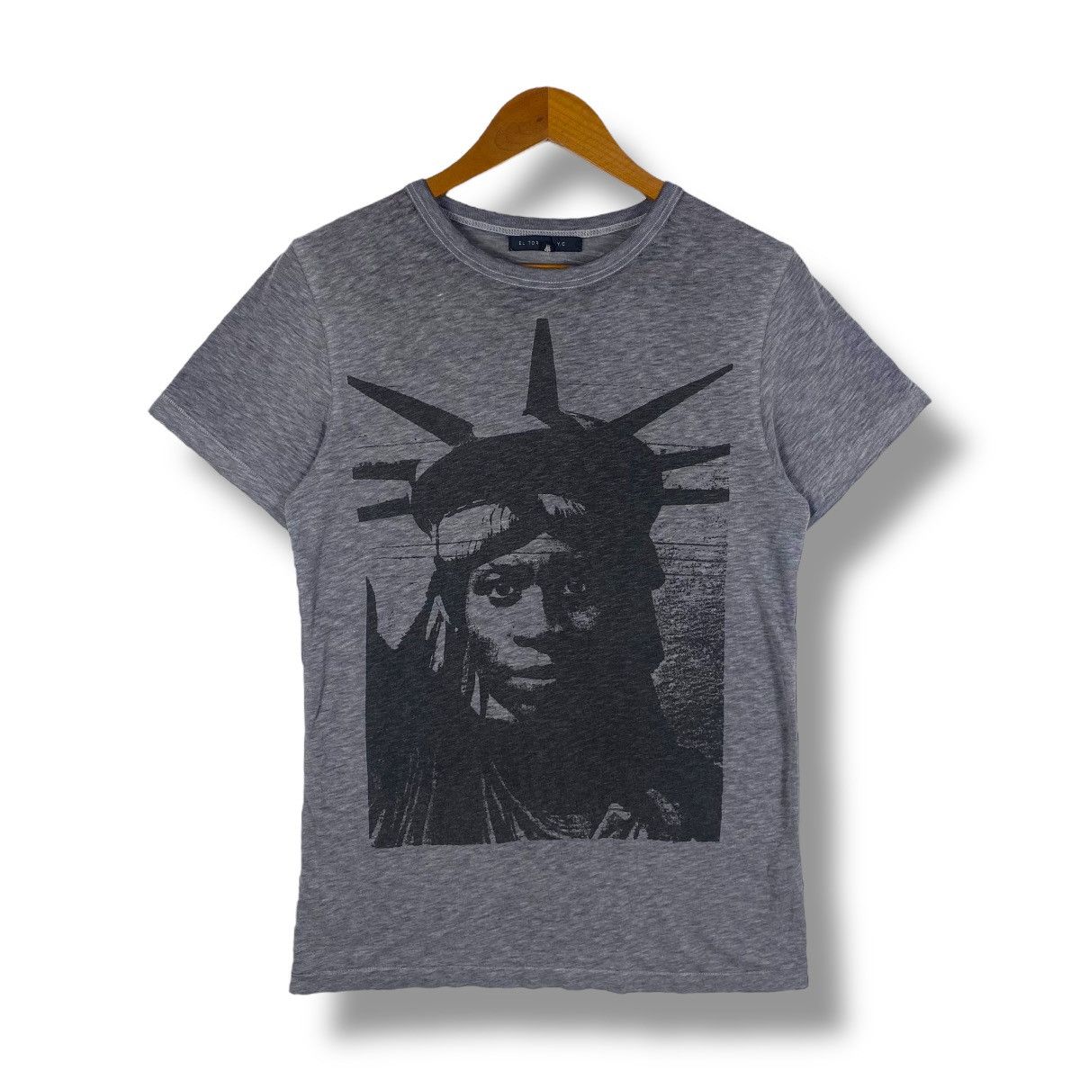 Japanese Brand × Jean-Michel Basquiat ELITORIA NYC Jean-Michel Basquiat Statue Of Liberty Graphic Size M / US 6-8 / IT 42-44 - 1 Thumbnail