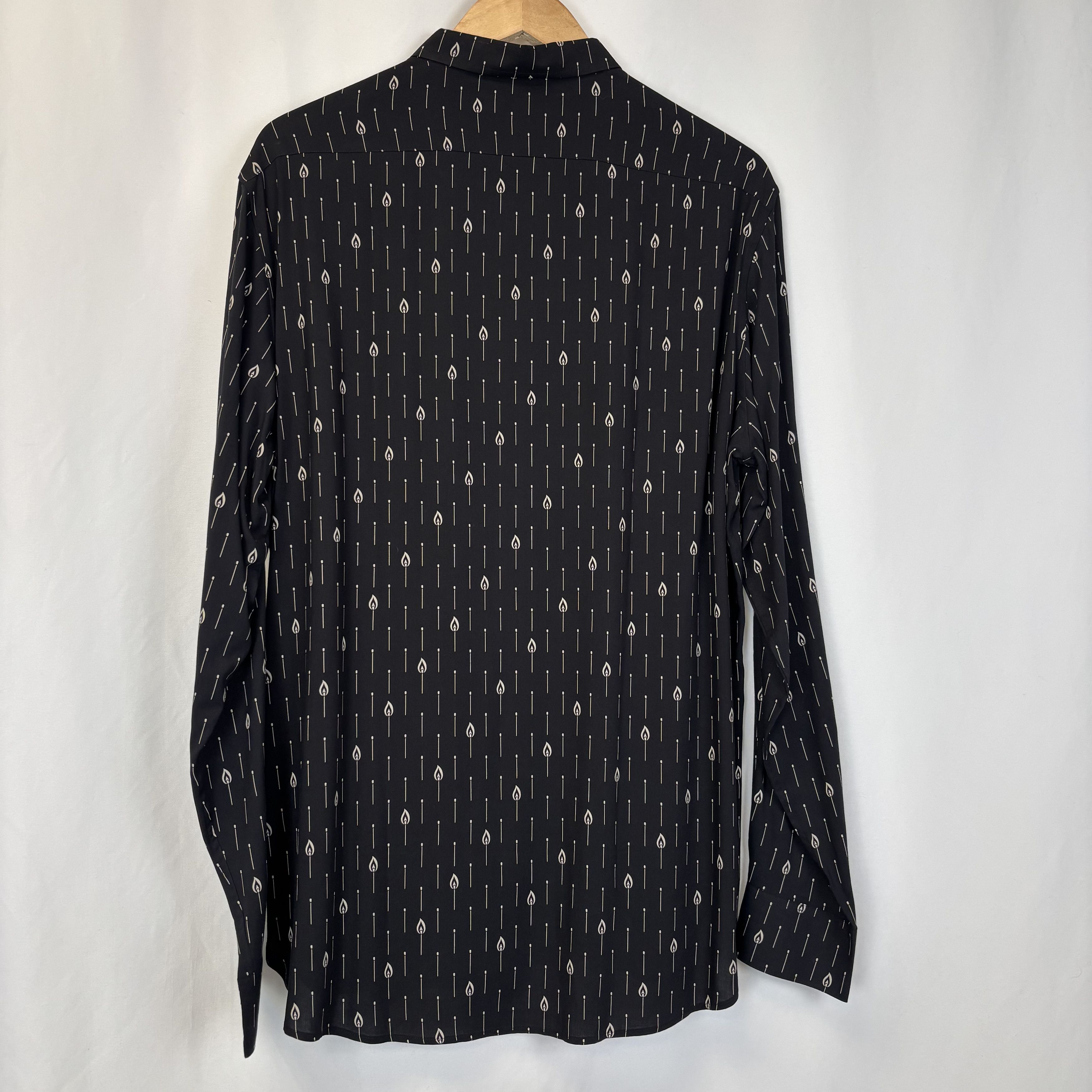 Saint Laurent Paris Saint Laurent Candle Shirt Size US L / EU 52-54 / 3 - 2 Thumbnail