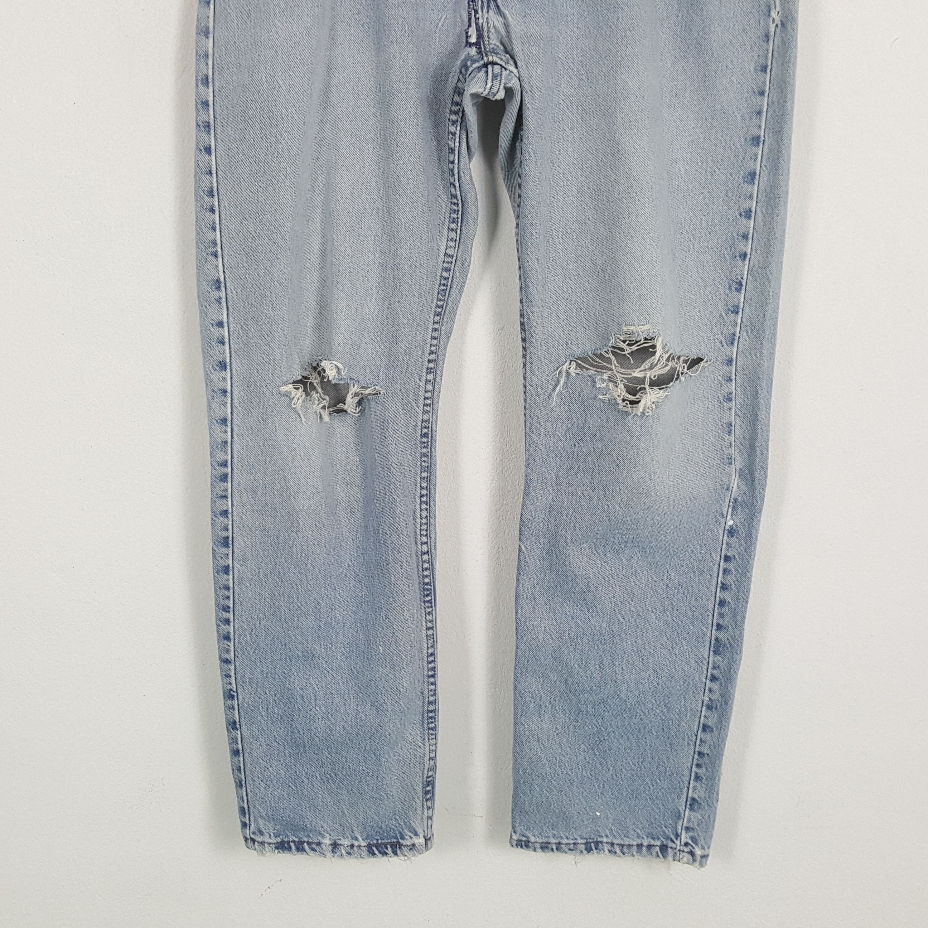 Levi's × Levi's Vintage Clothing × Vintage Vintage LEVI'S silverTab Kurt Cobain Distressed Jeans Size US 30 / EU 46 - 3 Thumbnail
