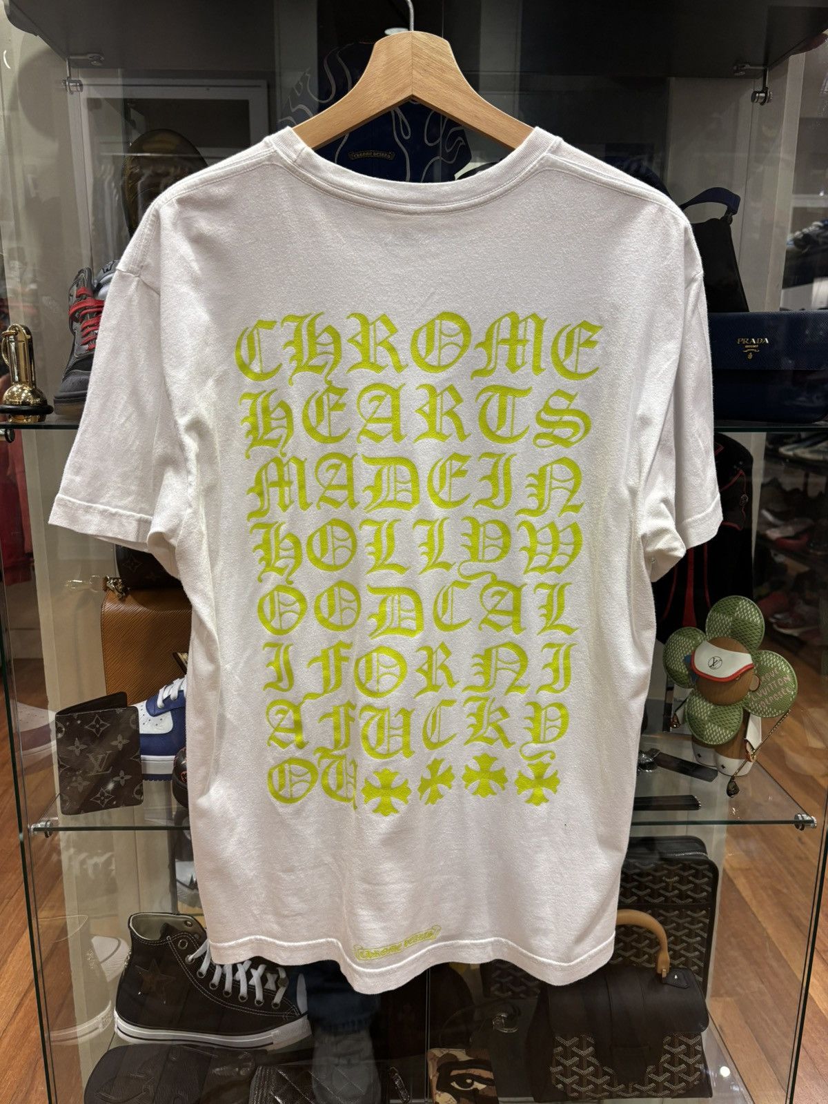 Chrome Hearts Chrome Hearts Neon Eye Chart Tee Size US L / EU 52-54 / 3 - 2 Thumbnail