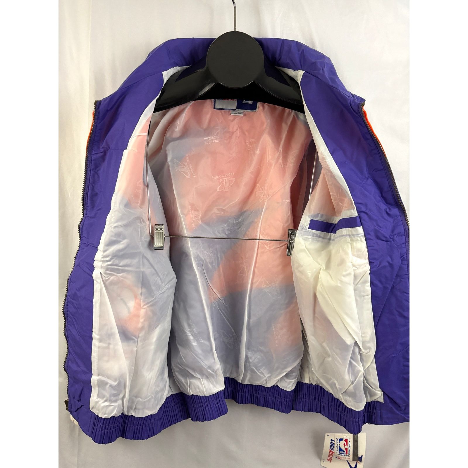 Logo Athletic VTG 90s NBA Phoenix Suns Sharktooth Windbreaker Jacket L NWT Size US L / EU 52-54 / 3 - 6 Thumbnail