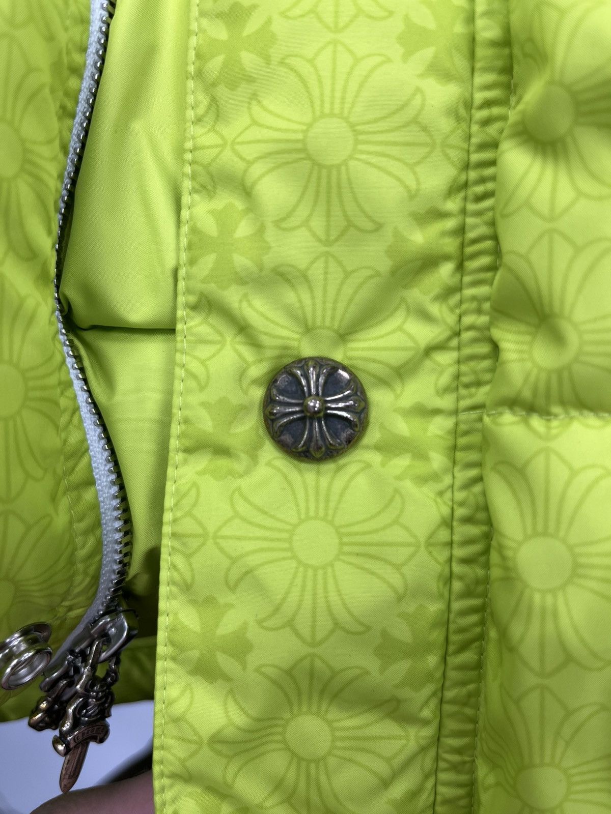 Chrome Hearts Chrome Hearts Puffer Jacket Green Size US M / EU 48-50 / 2 - 11 Thumbnail