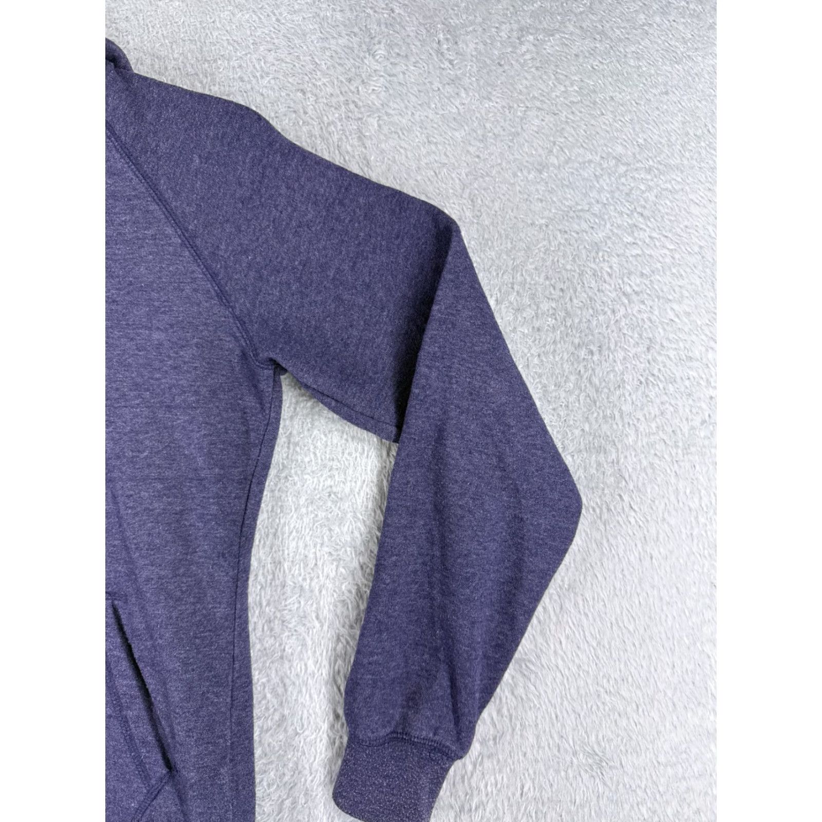 The North Face VINTAGE The North Face Hoodie Sweater Womens Medium Pullover Jersey Cotton Blend Purple Activewear Long Sleeve Casual Women Size M / US 6-8 / IT 42-44 - 2 Thumbnail