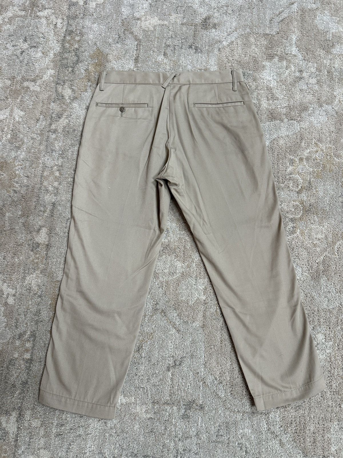 Bedwin & The Heartbreakers Khaki Chino Velvet Cheetah Side Stripe Pants Size US 30 / EU 46 - 7 Thumbnail