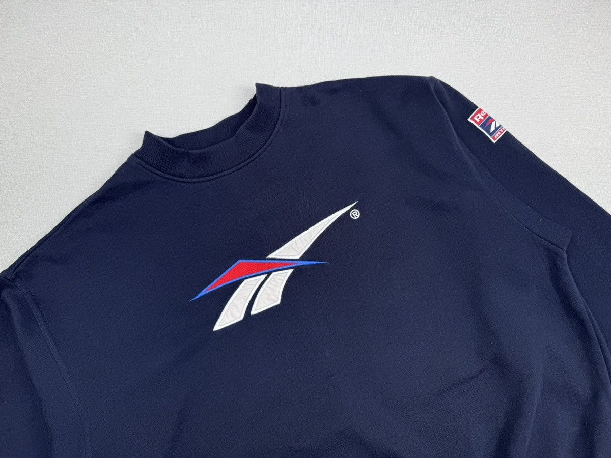 Reebok × Vintage Vintage Reebok Integrity Oversized Streetwear Sweatshirt Size US XL / EU 56 / 4 - 2 Thumbnail