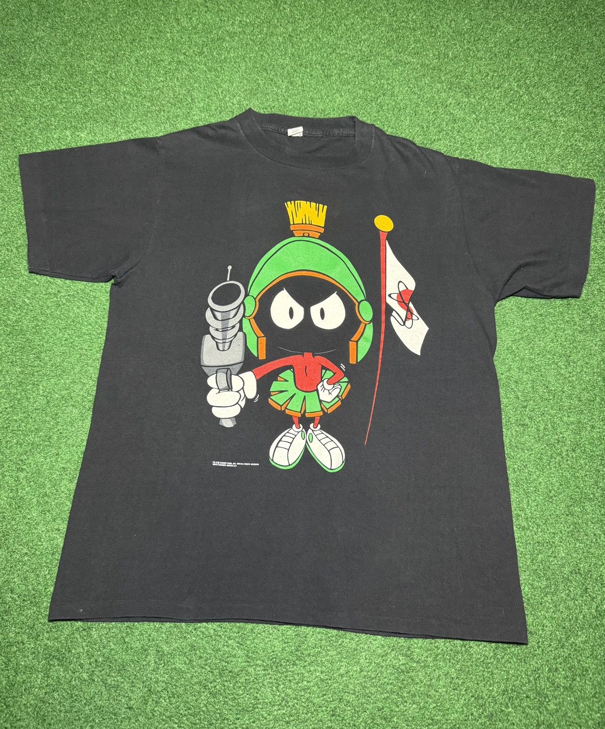 Vintage Vintage Marvin The Martian 90s Looney Tunes Large T Shirt Size US L / EU 52-54 / 3 - 1 Thumbnail