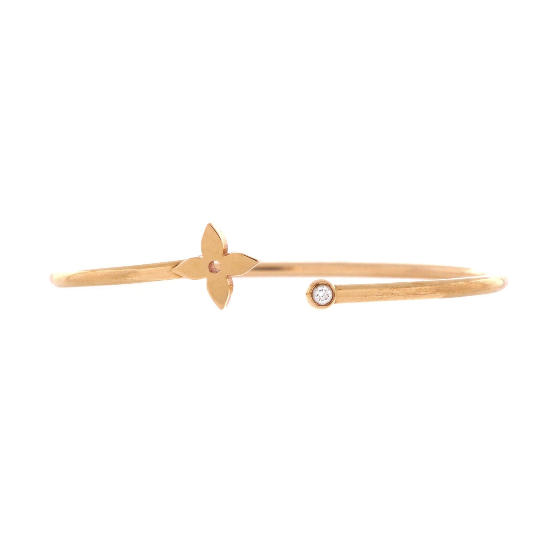 Louis Vuitton Idylle Blossom Twist Cuff Bracelet Size ONE SIZE - 1 Thumbnail