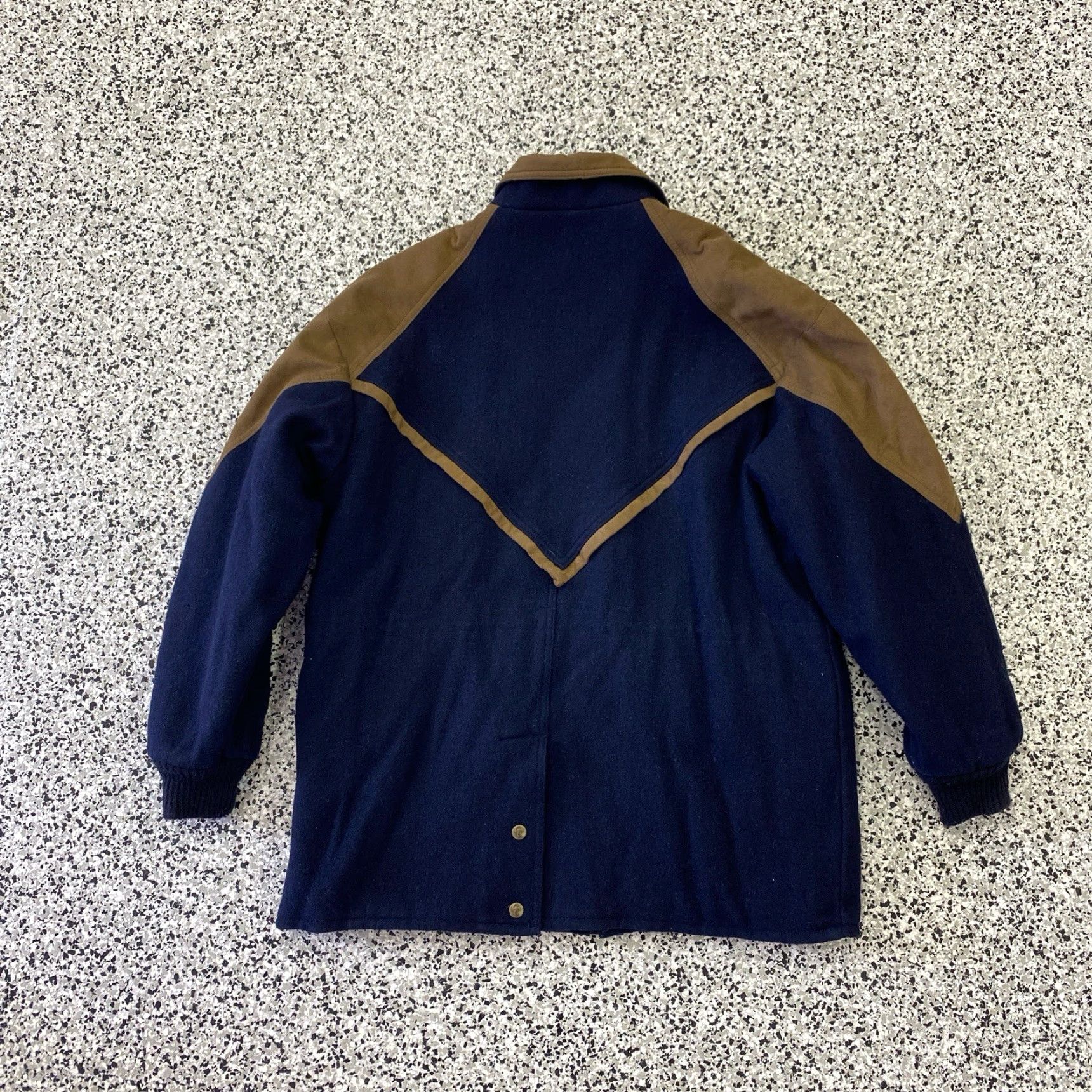Vintage Cripple Creek Jacket Mens Medium Blue Wool Zip Quilt Lined Size Medium Size US M / EU 48-50 / 2 - 5 Thumbnail