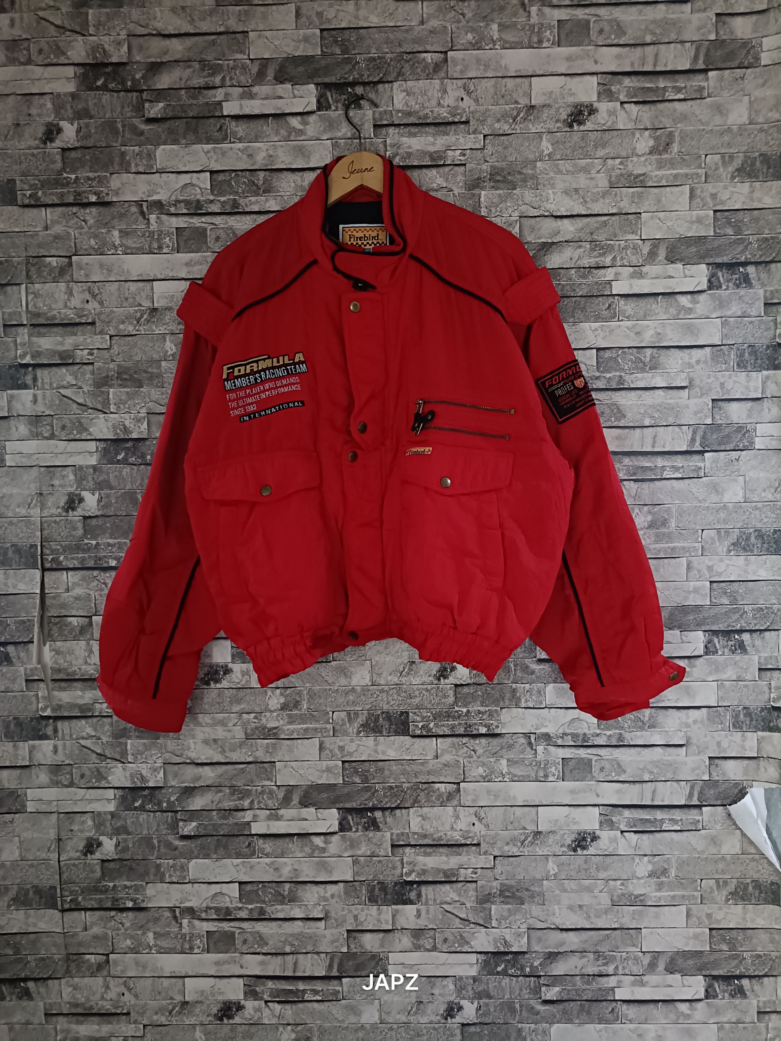 Formula 1 × Vintage Vintage Pontiac firebird racing jacket Size US L / EU 52-54 / 3 - 1 Thumbnail
