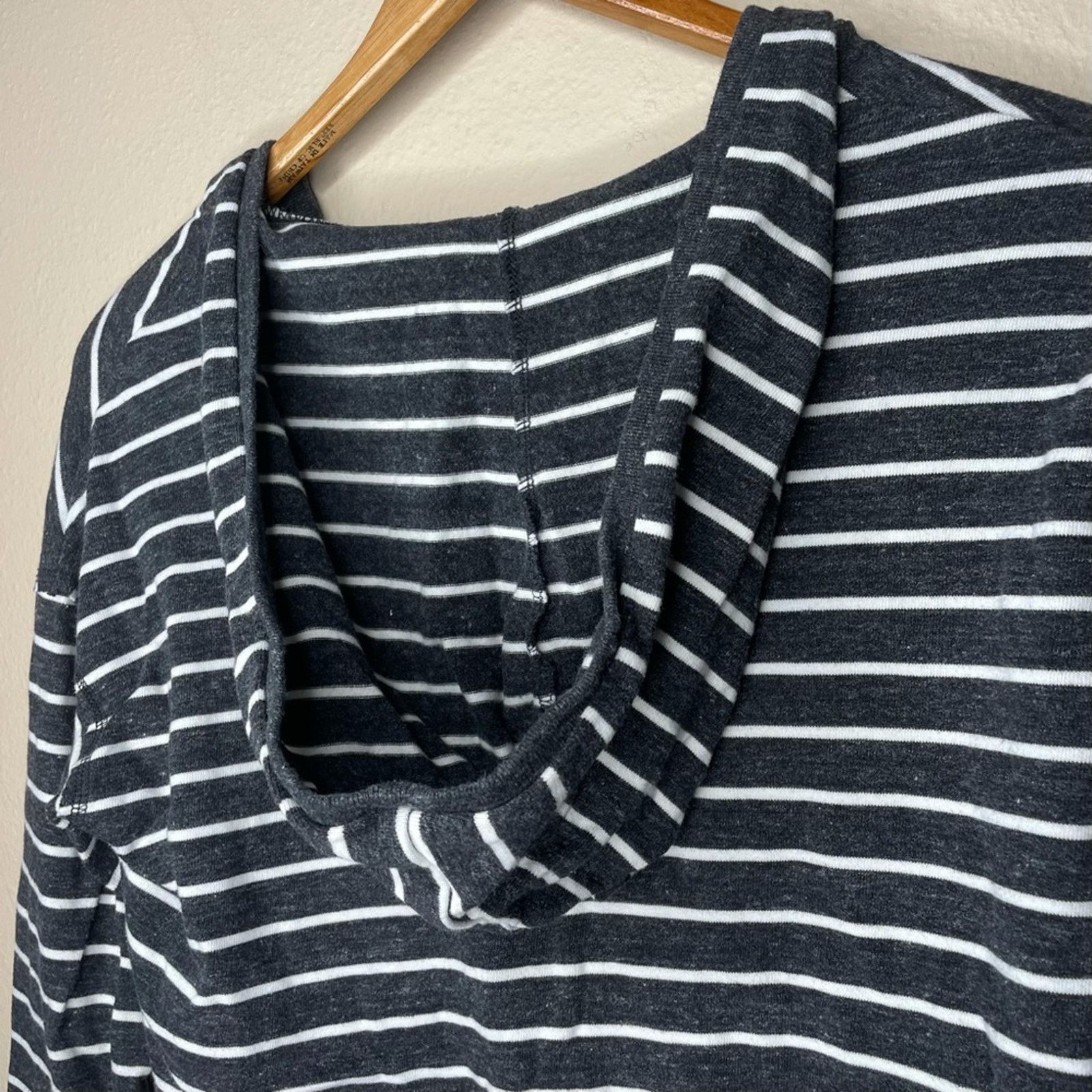 American Eagle Outfitters American Eagle Striped Knit Hoodie Size XS / US 0-2 / IT 36-38 - 4 Thumbnail