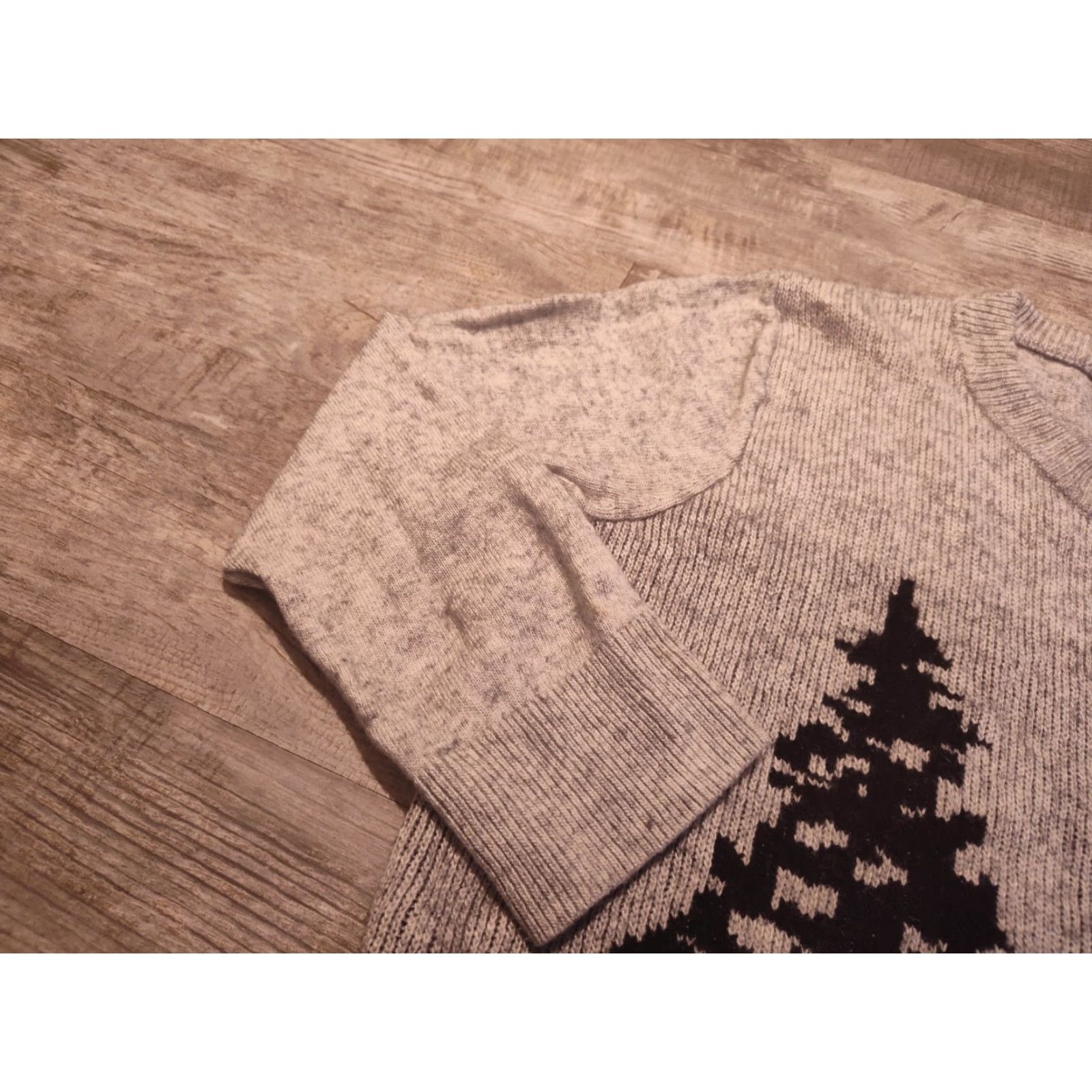 J.Crew J.CREW Sweater Womens L Gray Alpine Ski Merino Wool Blend 3/4 Sleeve Crew Neck Pullover Casual Womens Size L / US 10 / IT 46 - 4 Thumbnail