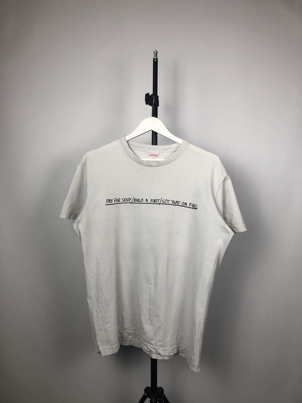 Hypebeast × Supreme Supreme vintage Pay for soup/Build A Fort/Set that on Fire🔥 Size US L / EU 52-54 / 3 - 1 Thumbnail