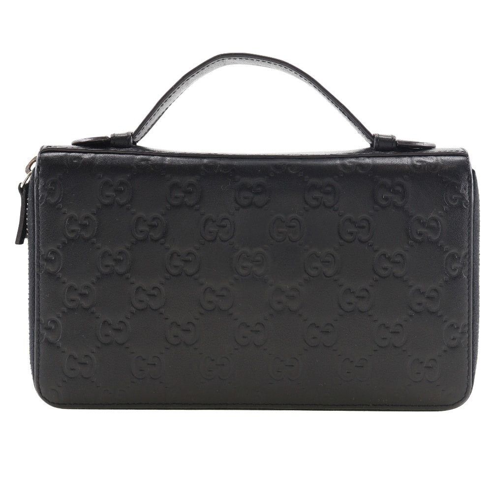 Gucci Travel Case Black Leather Wallet (Pre-Owned) Size ONE SIZE - 1 Thumbnail