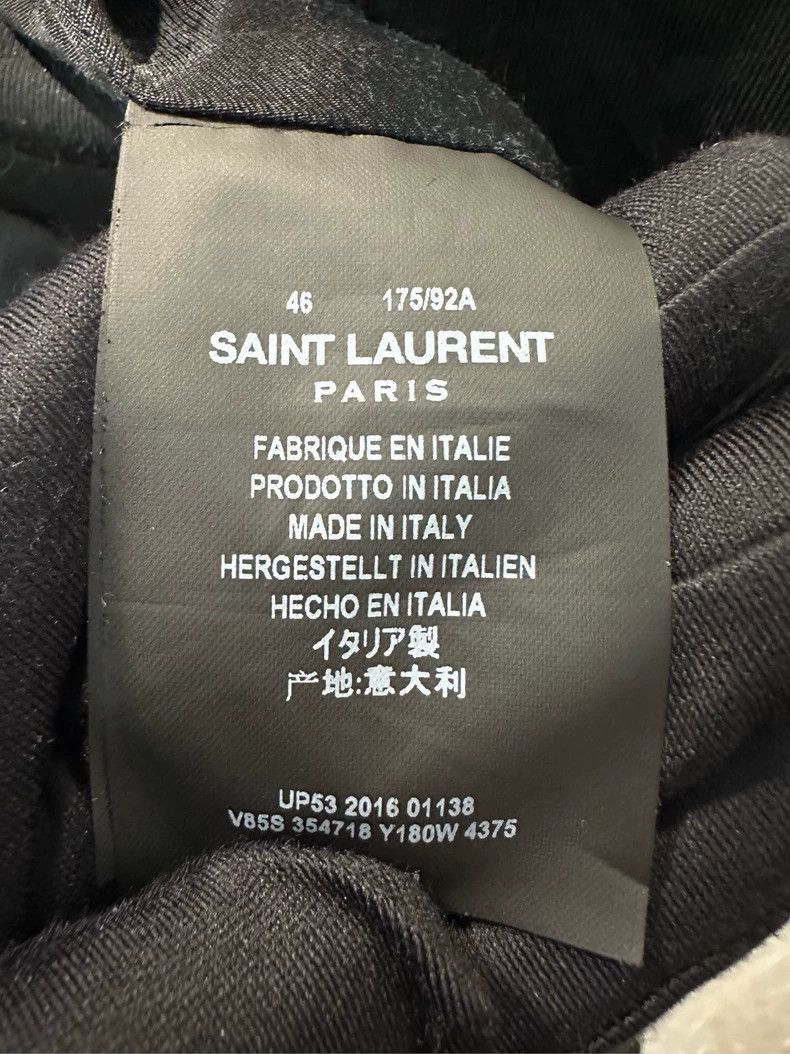 Saint Laurent Paris Saint Laurent Paris Classic baseball jacket-2506 Size US S / EU 44-46 / 1 - 6 Thumbnail