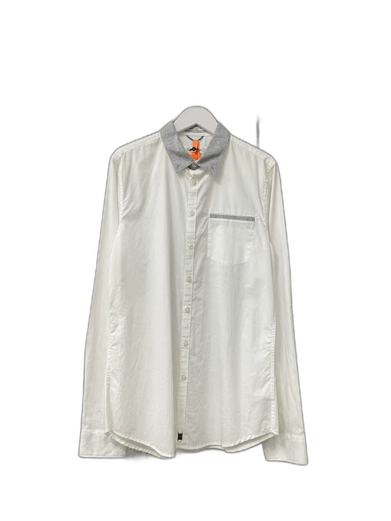 Calvin Klein 205W39NYC Calvin Klein Long Sleeve Shirt Size S-yf Size US S / EU 44-46 / 1 - 1 Thumbnail