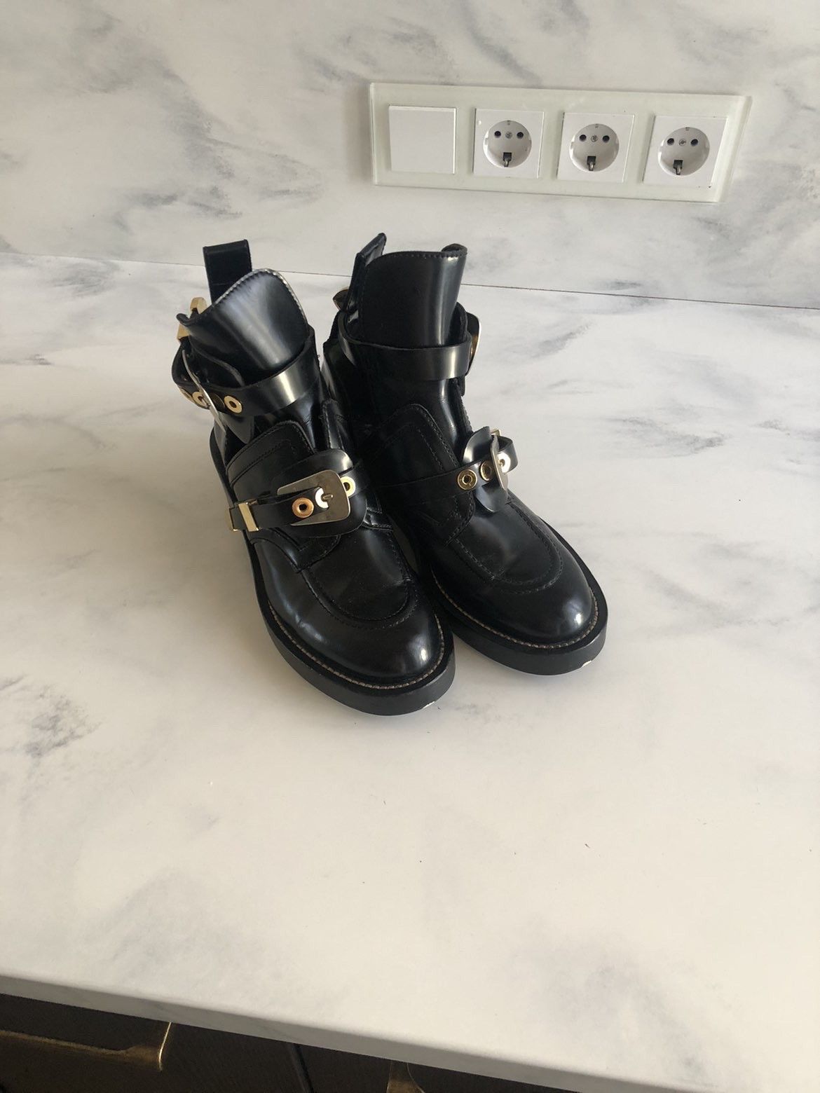 Balenciaga Balenciaga buckle boots Size US 8 / IT 38 - 1 Thumbnail