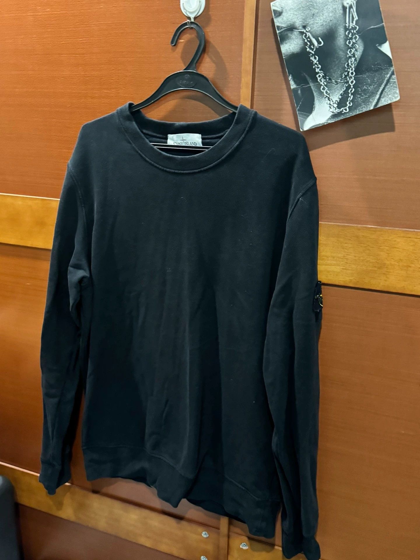 Stone Island STONE ISLAND light fleece crewneck black Size US L / EU 52-54 / 3 - 2 Thumbnail
