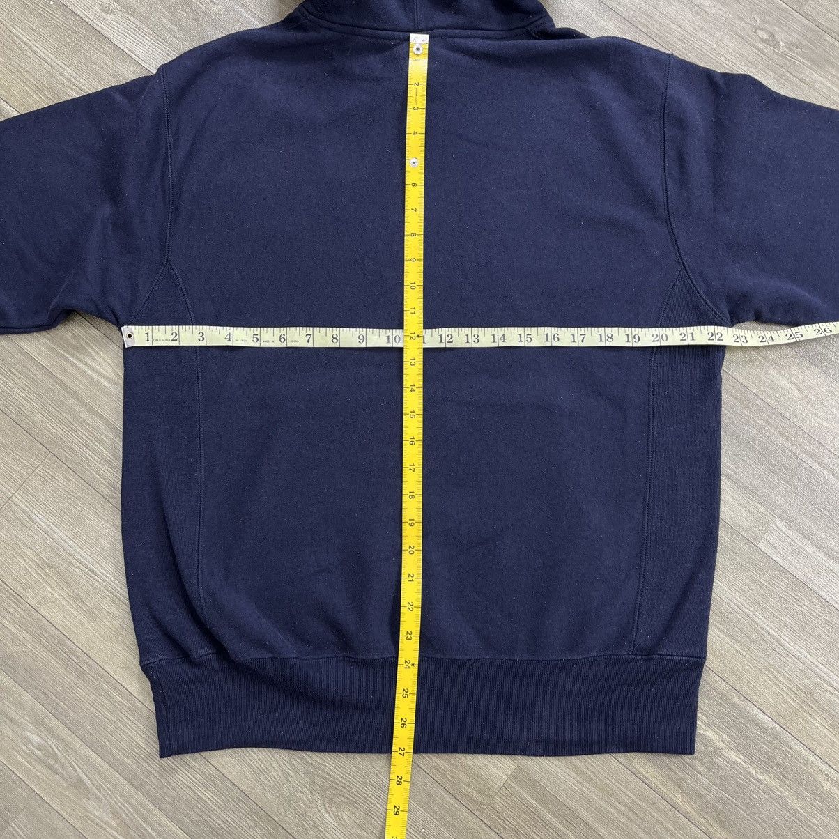Stussy 1990s Vintage Stussy Headphone Logo S Embrodiery Navy Hoodie Size US L / EU 52-54 / 3 - 13 Thumbnail