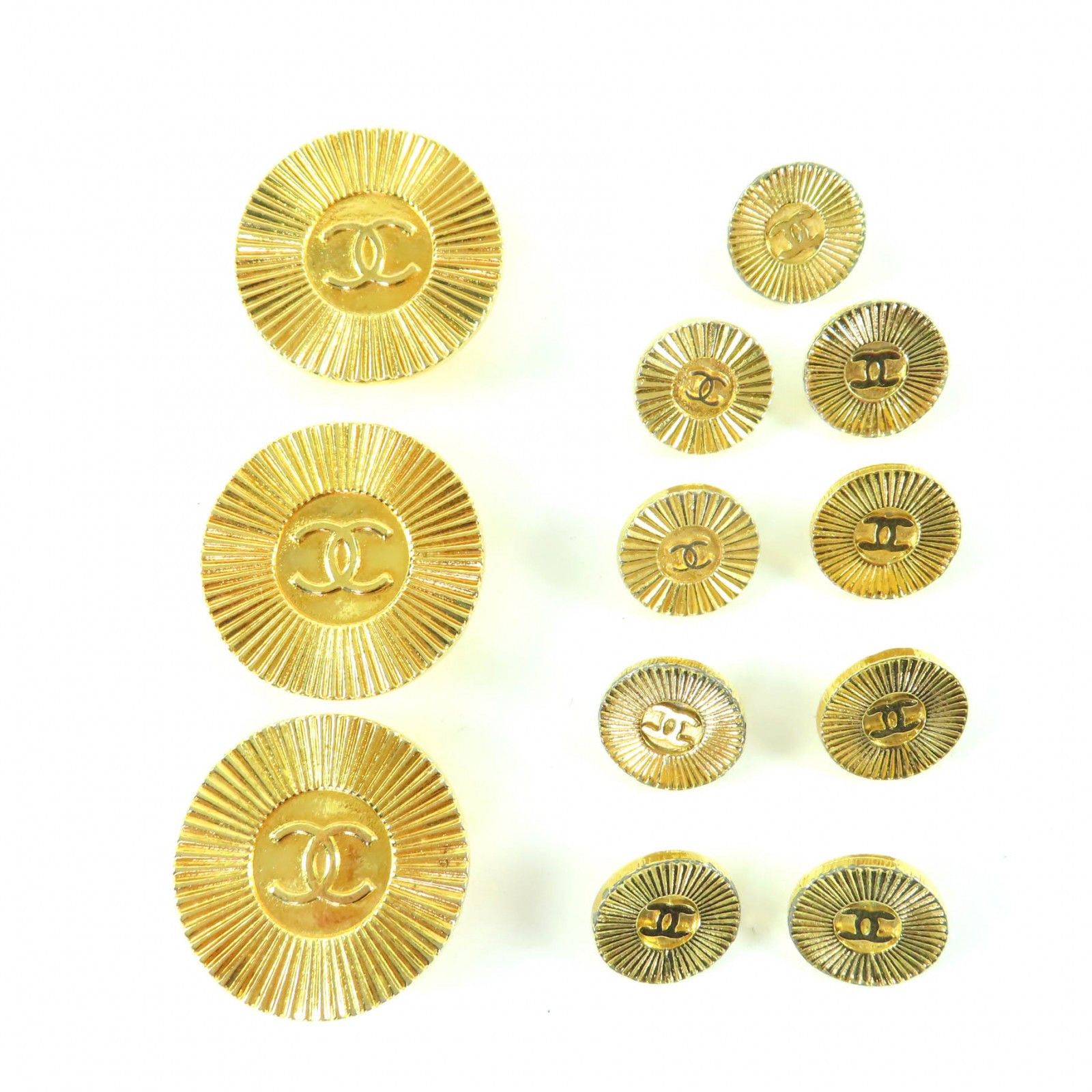 Chanel Chanel Chanel COCO Mark Metal Button Set Metal Other DUTY FREE for USA Size ONE SIZE - 1 Thumbnail