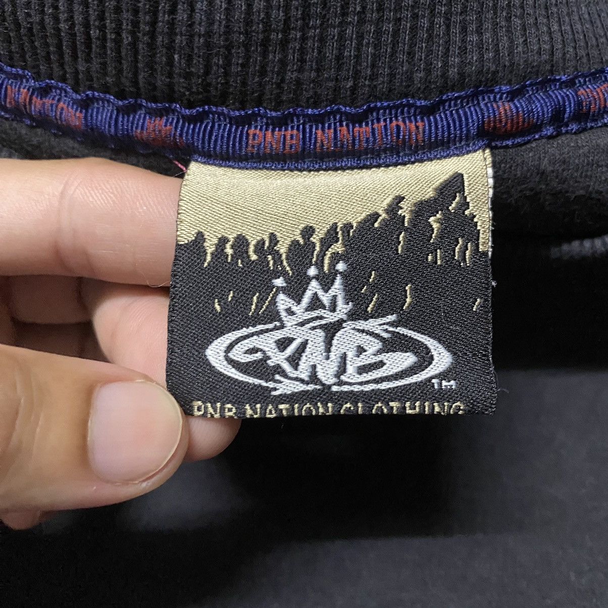 Rap Tees × Vintage VINTAGE 90’s PNB NATION HIP HOP GRAFFITI SWEATSHIRT Size US XL / EU 56 / 4 - 4 Thumbnail