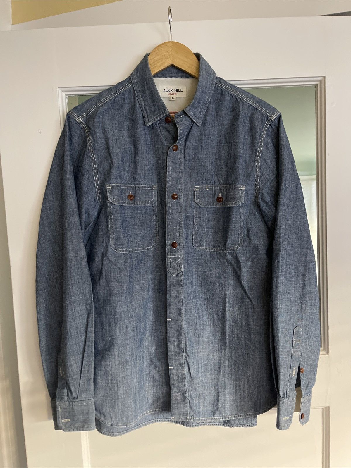 Alex Mill Alex Mill Chambray- size small Size US S / EU 44-46 / 1 - 3 Thumbnail