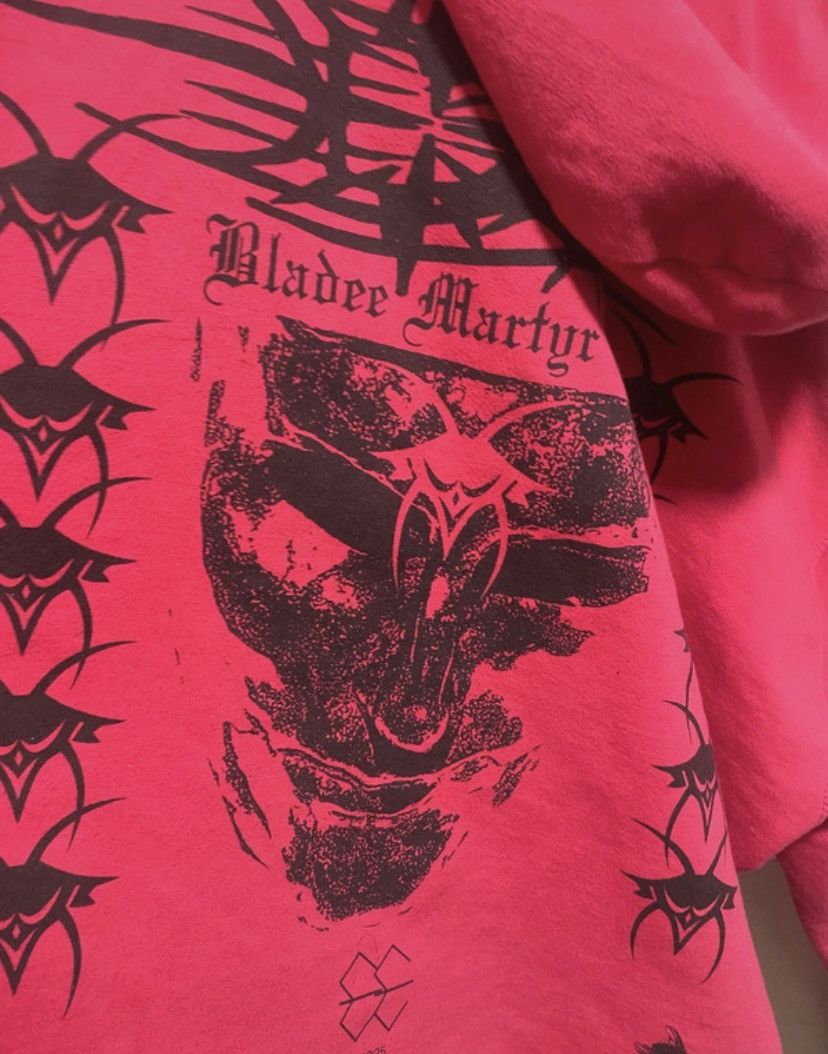 Drain Gang Bladee Martyr Tour Acidrain Hoodie Size US XXL / EU 58 / 5 - 4 Thumbnail