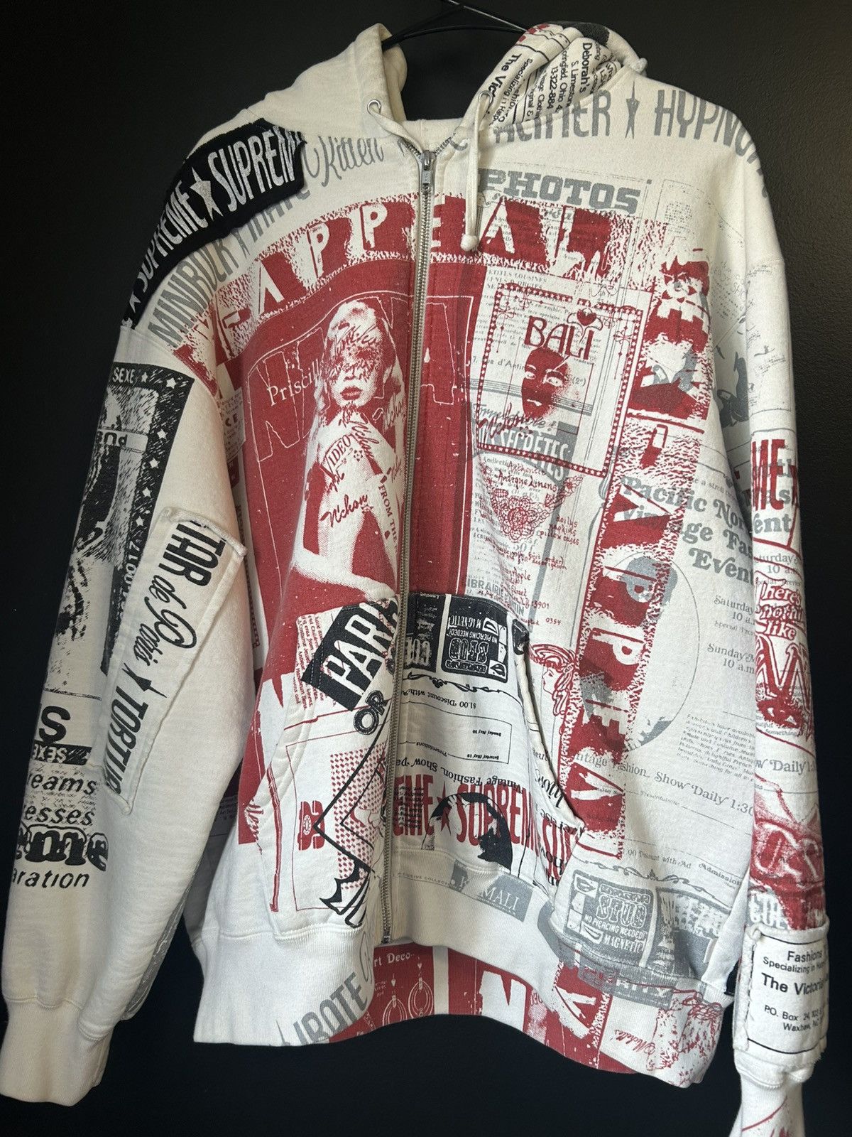 Supreme Supreme Collage Zip Up Hoodie Sweatshirt SS24 Size US L / EU 52-54 / 3 - 1 Thumbnail