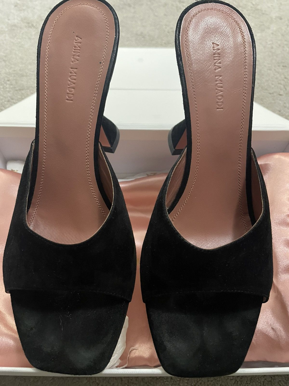 Amina Muaddi AMINA MUADDI LUPITA SLIPPER Size US 9.5 / IT 39.5 - 5 Thumbnail