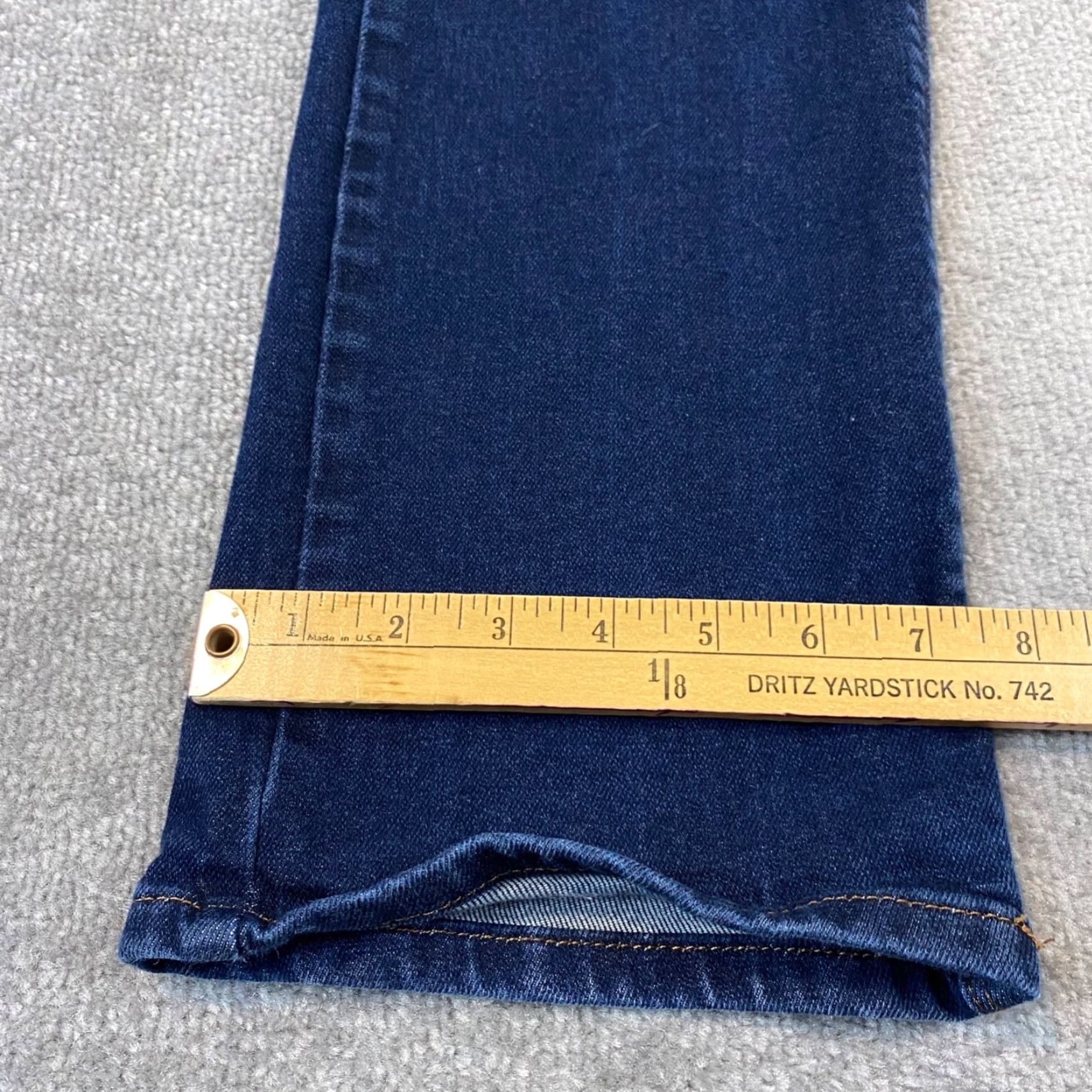 Mott & Bow MOTT & BOW Jeans Men 36x32 Straight Dark Blue Light Wash Denim Stretch 5-Pocket Regular Belt Loops Mid Rise Blue Vintage? No. Size US 36 / EU 52 - 6 Thumbnail